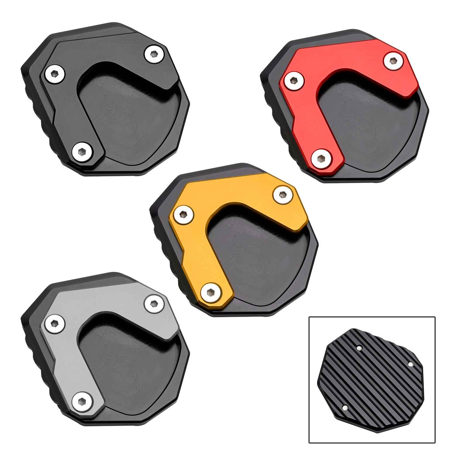 2023-2024 Kickstand Enlarge Plate Pad fit for Honda XL 750 Transalp CB750 Hornet