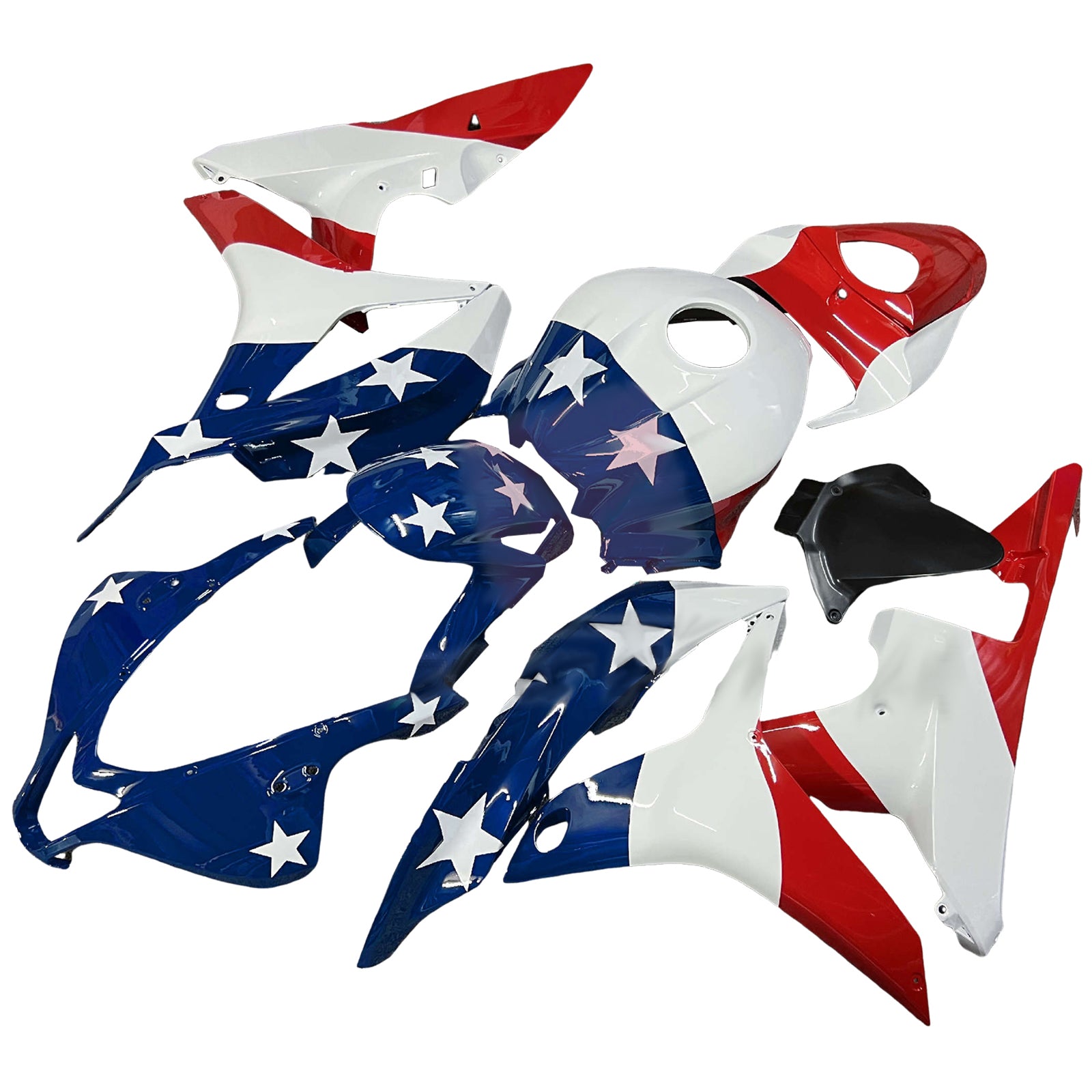 Kit de carénage d'injection Bodywork Abs en plastique pour Honda CBR600RR 2007-2008 F5