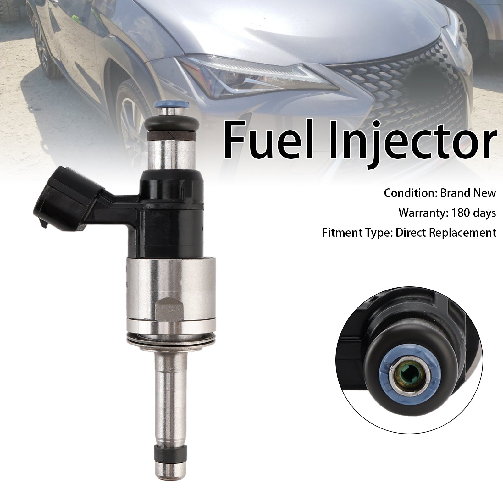 1PCS Fuel Injector 23250-24010 Fit Lexus UX200 UX250h Fit Corolla 2019-2022