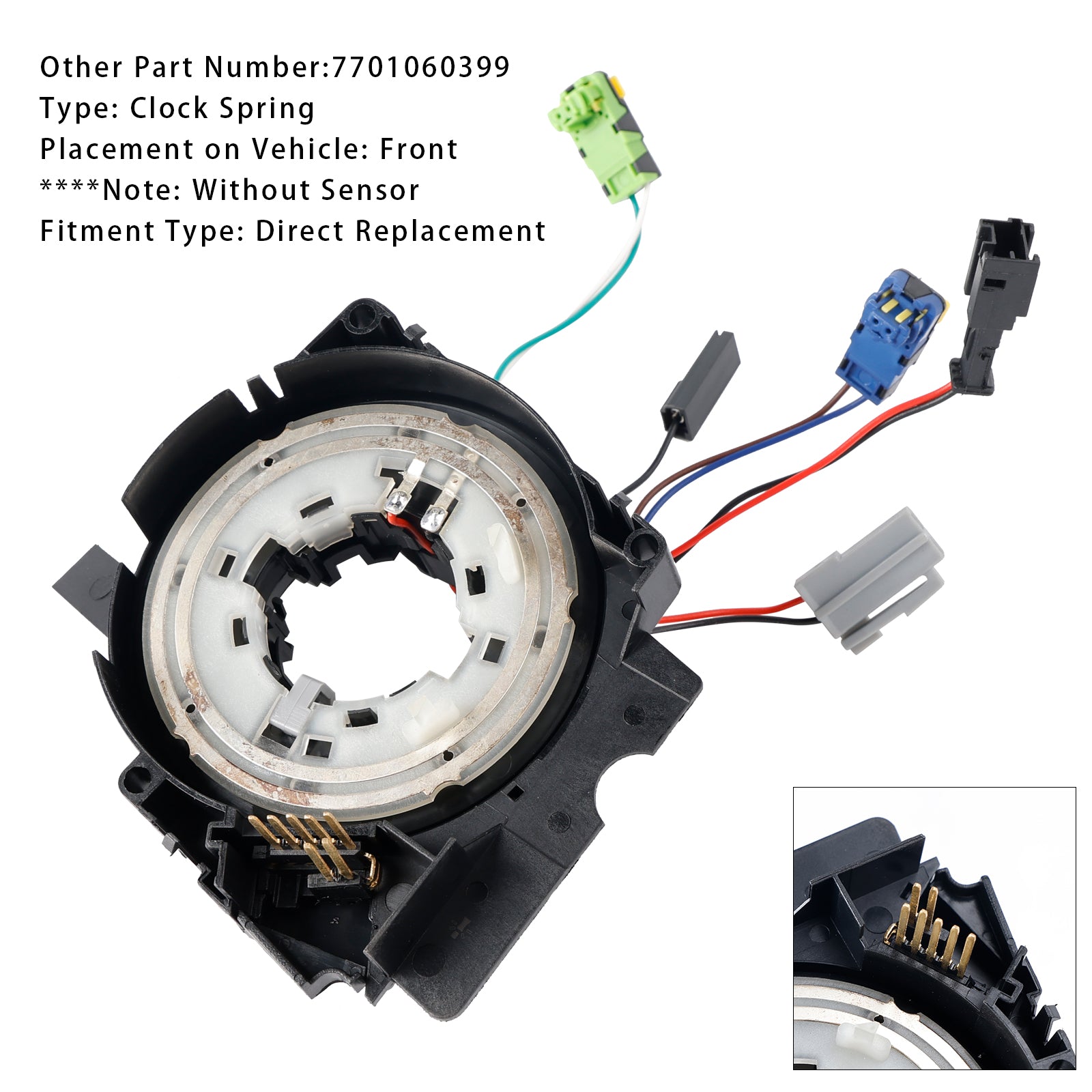 2003-2009 Renault Scenic II Grand Scenic II Spring Clock Spring 7701060399