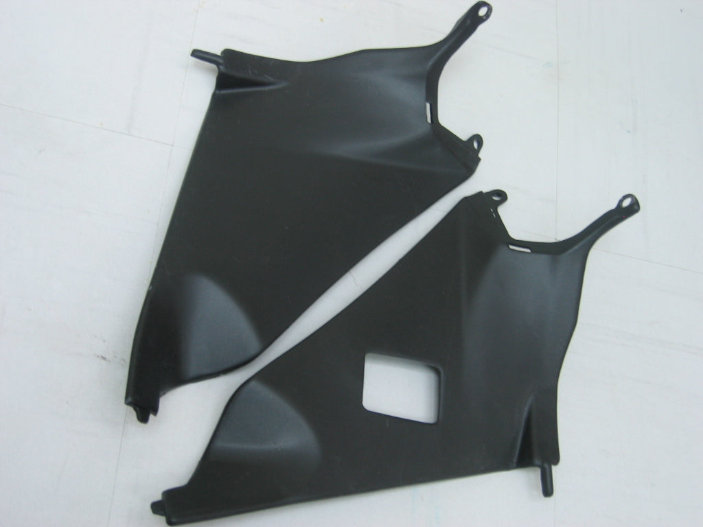 2005-2006 GSXR1000 White Black Bodywork Fairing ABS Injection Molded Plastics Set Generic