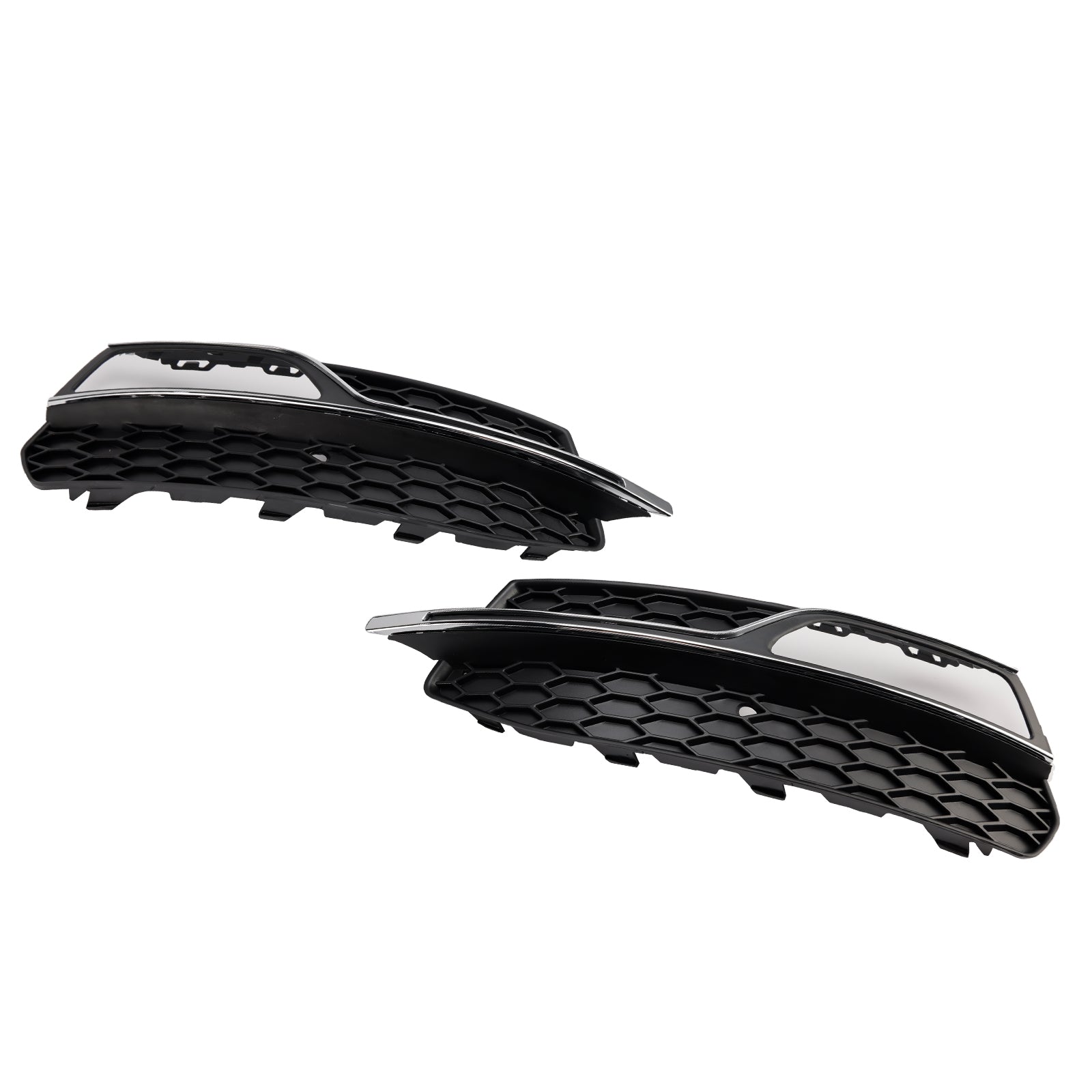 2013-2016 AUDI A3 S-Line S3 Front Lower Bumper Fog Light Cover Grille