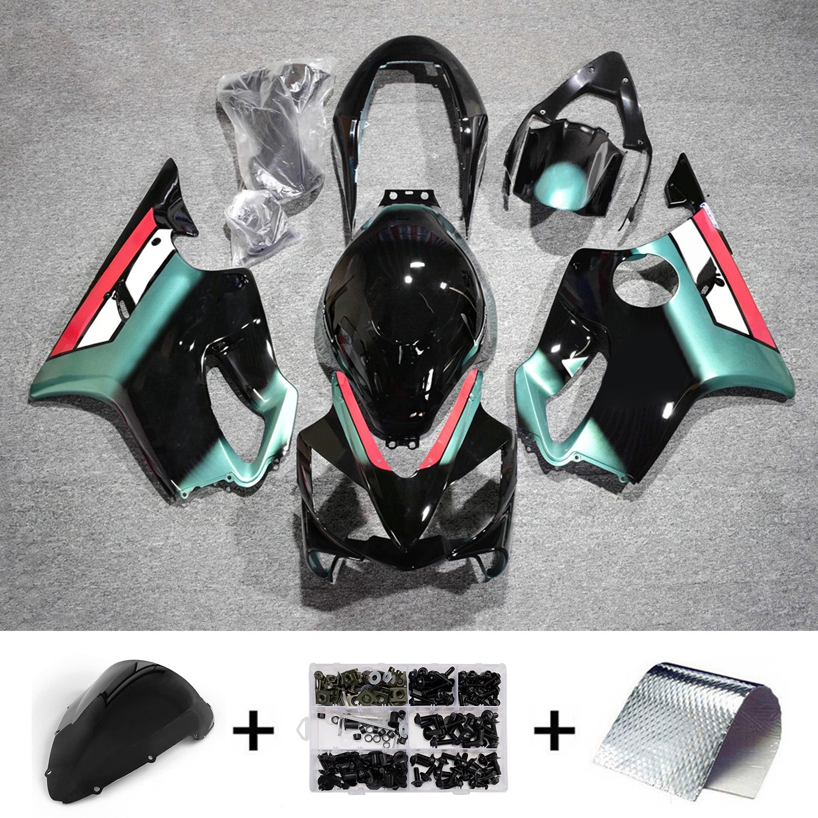 Injection Fairing Kit Bodywork Plastic ABS For Honda CBR600 F4i 2004-2007