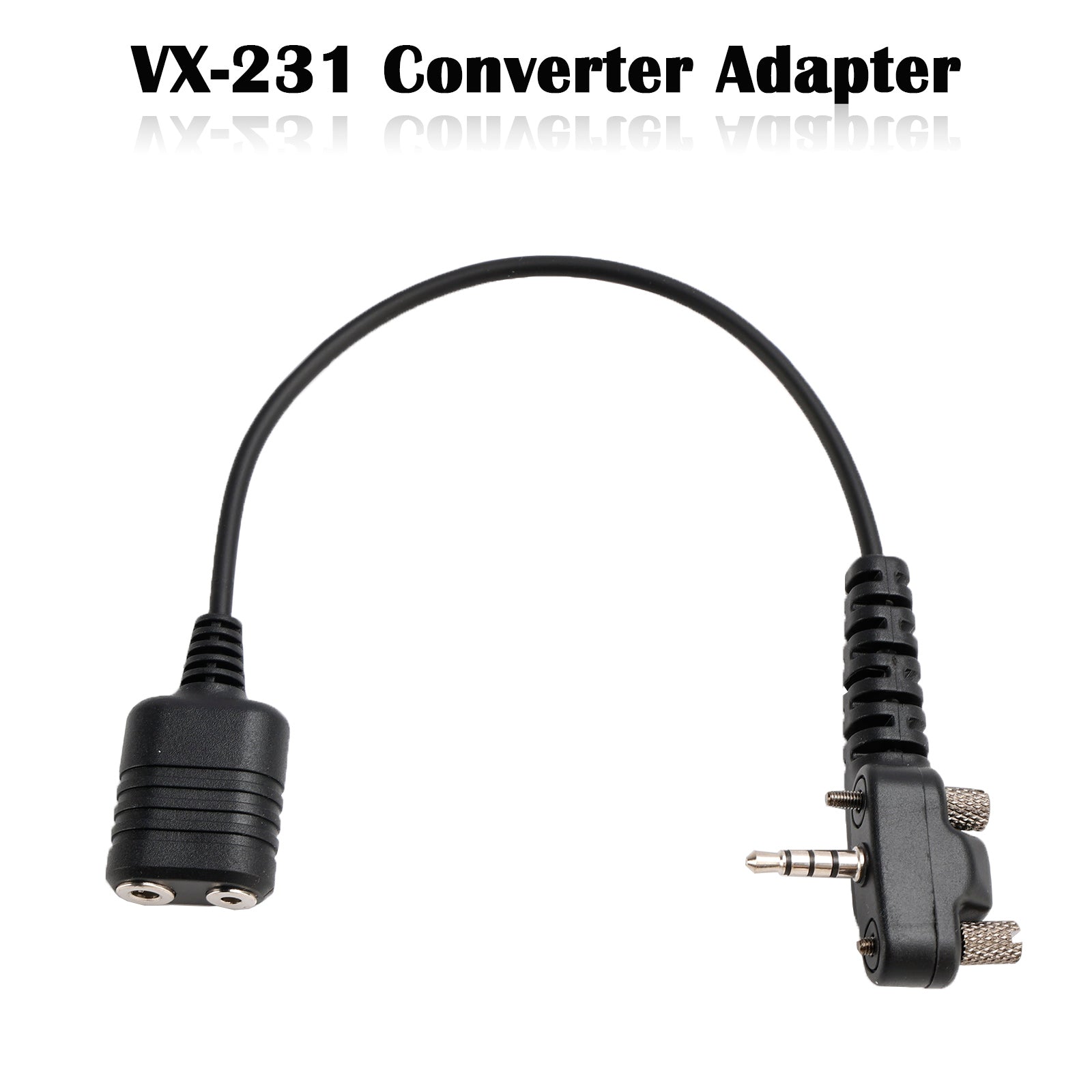 K Interface Headset Port Converter Cable for Vertex VX-210 VX-228 VX-230 VX-231