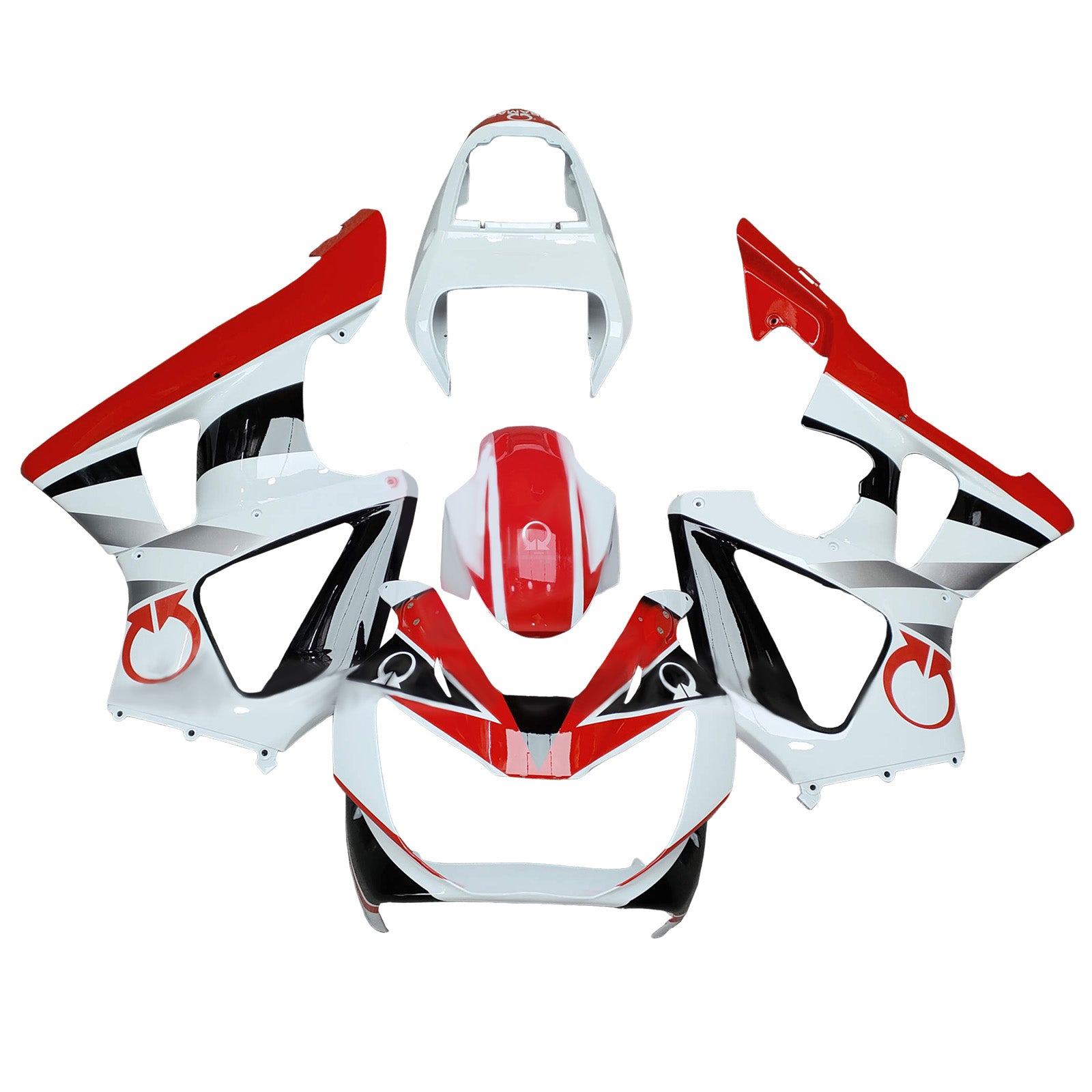 Injection Fairing Kit Bodywork Plastic ABS For Honda CBR929RR 2000-2001