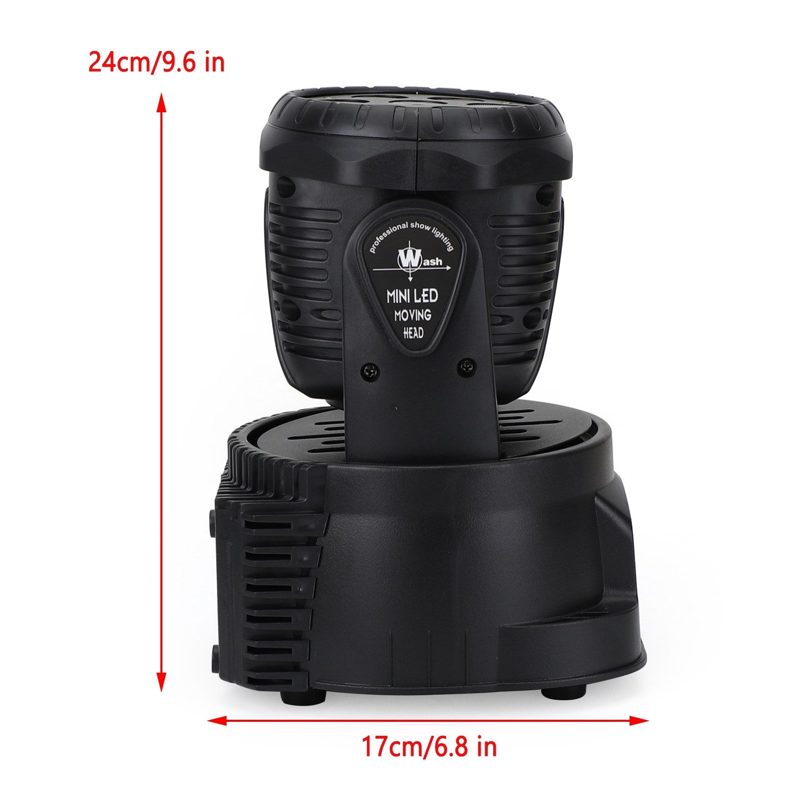 7 x10W Moving Head Scenljus 70W 7 LED RGBW DMX DJ Disco Scenfestbelysning
