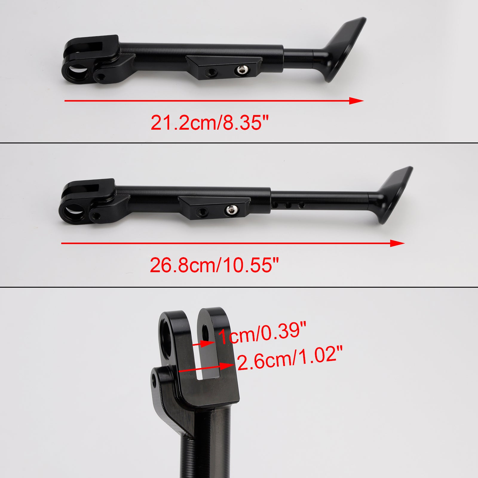 Adjustable Foot Side Stand Kickstand fit for Kawasaki Z900 2025