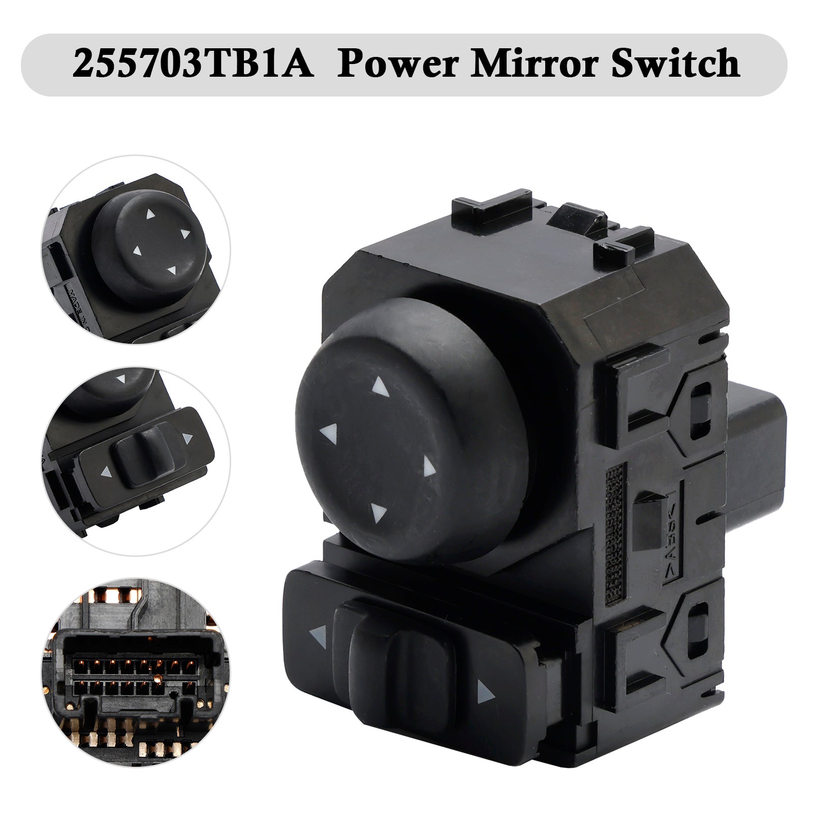 Power Mirror Switch 255703TB1A for Nissan Altima Maxima Pathfinder