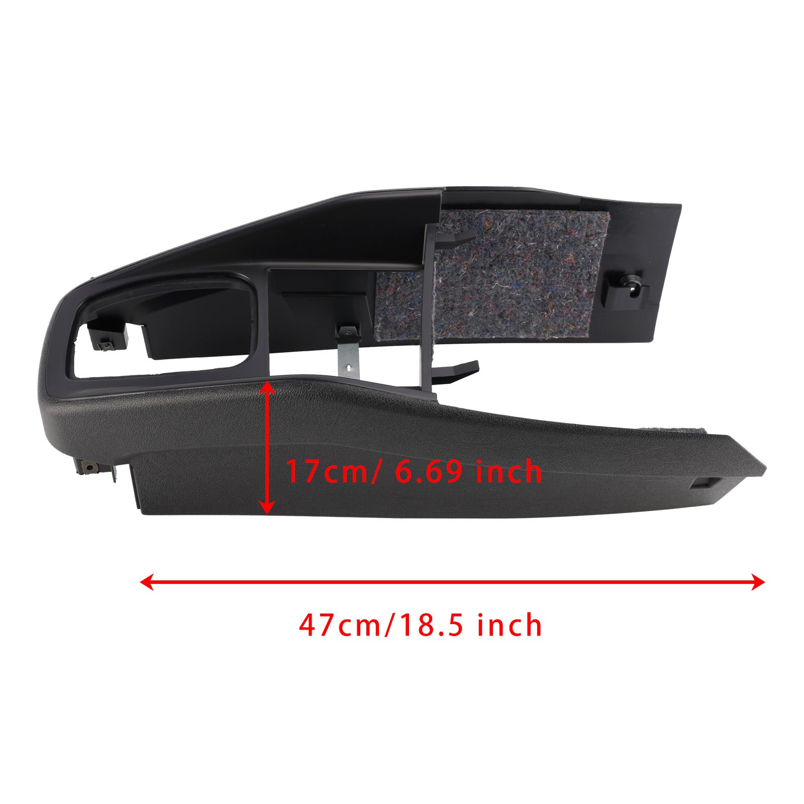 1999-2005 VW Golf Jetta Lhd Car Center Console Trim 1J1863201L 1J1863201D Black