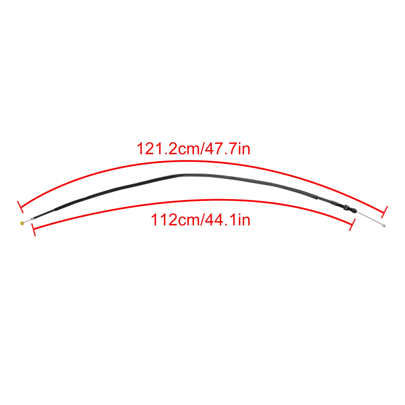 2017-2024 Yamaha R6 Motorcykelkopplingskabel Byte svart