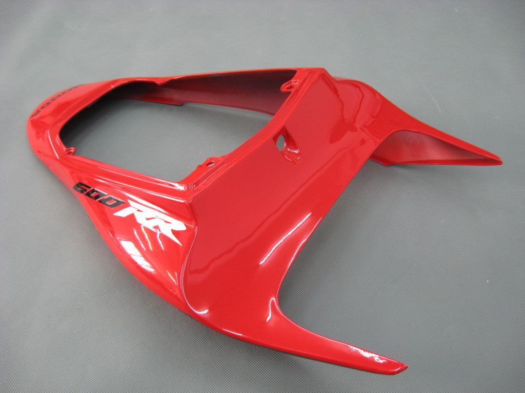 2007-2008 Honda CBR 600 RR Rood Zwart Zilver Honda Racing Stroomlijnkappen Generiek