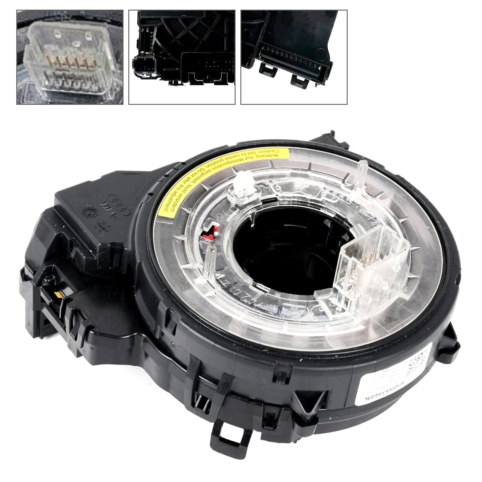 4H0953568K Assemblage du capteur d'angle de câble en spirale 8 broches pour Audi A6 4G 2012-2018