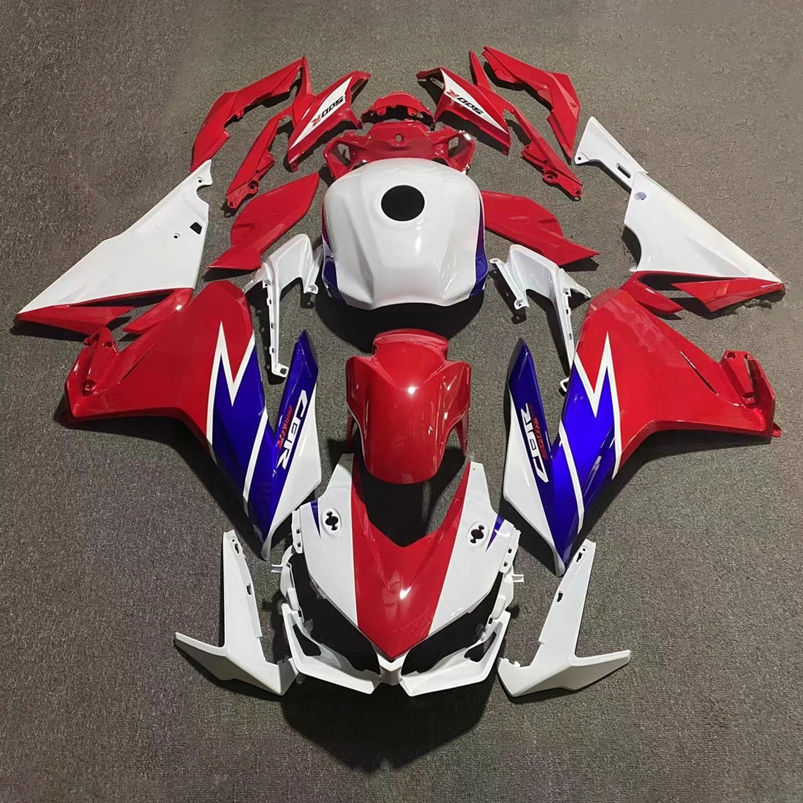 Injection Fairing Kit Bodywork Plastic ABS For Honda CBR500R 2022-2023