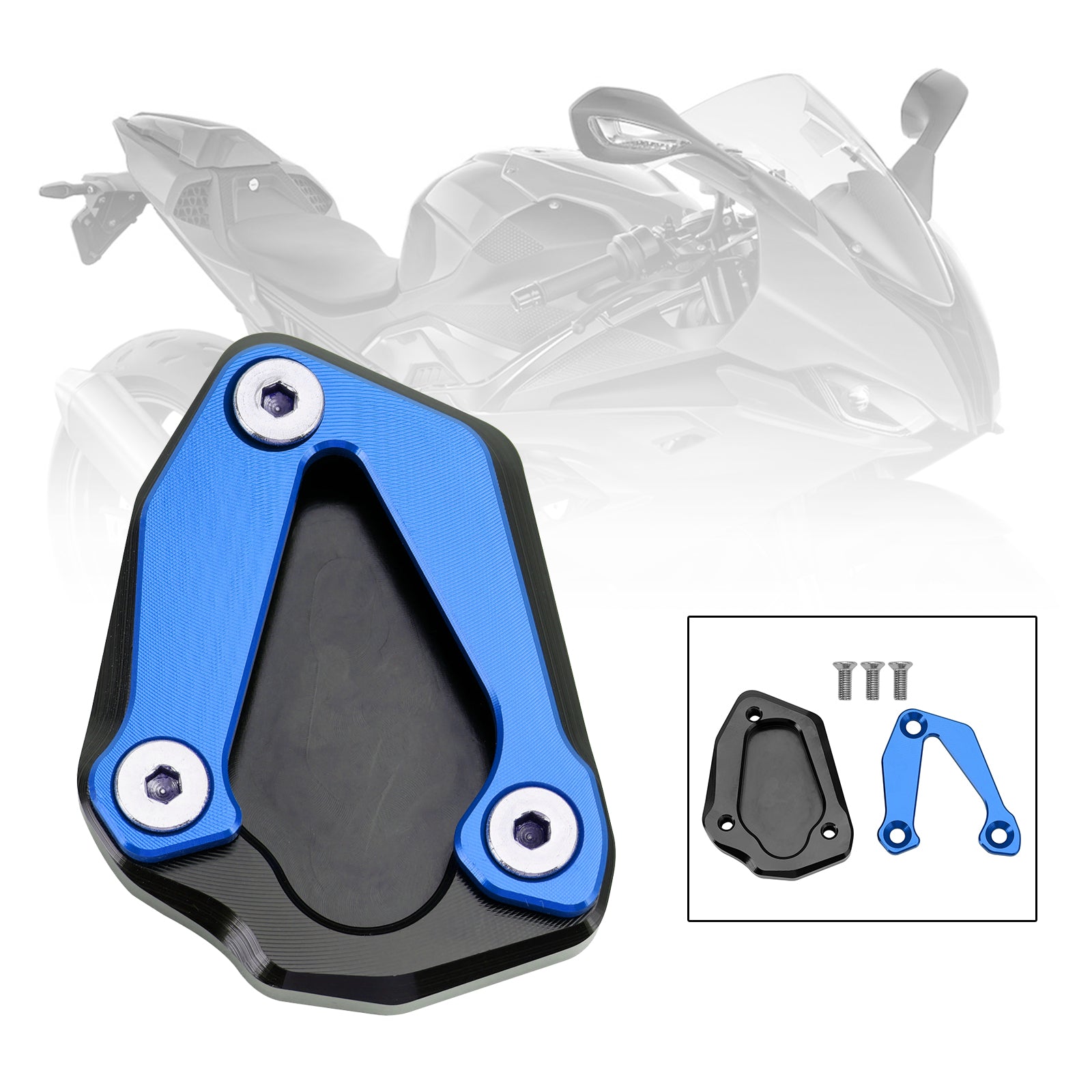 2020+ BMW S1000RR Kickstand Enlarge Plate Pad