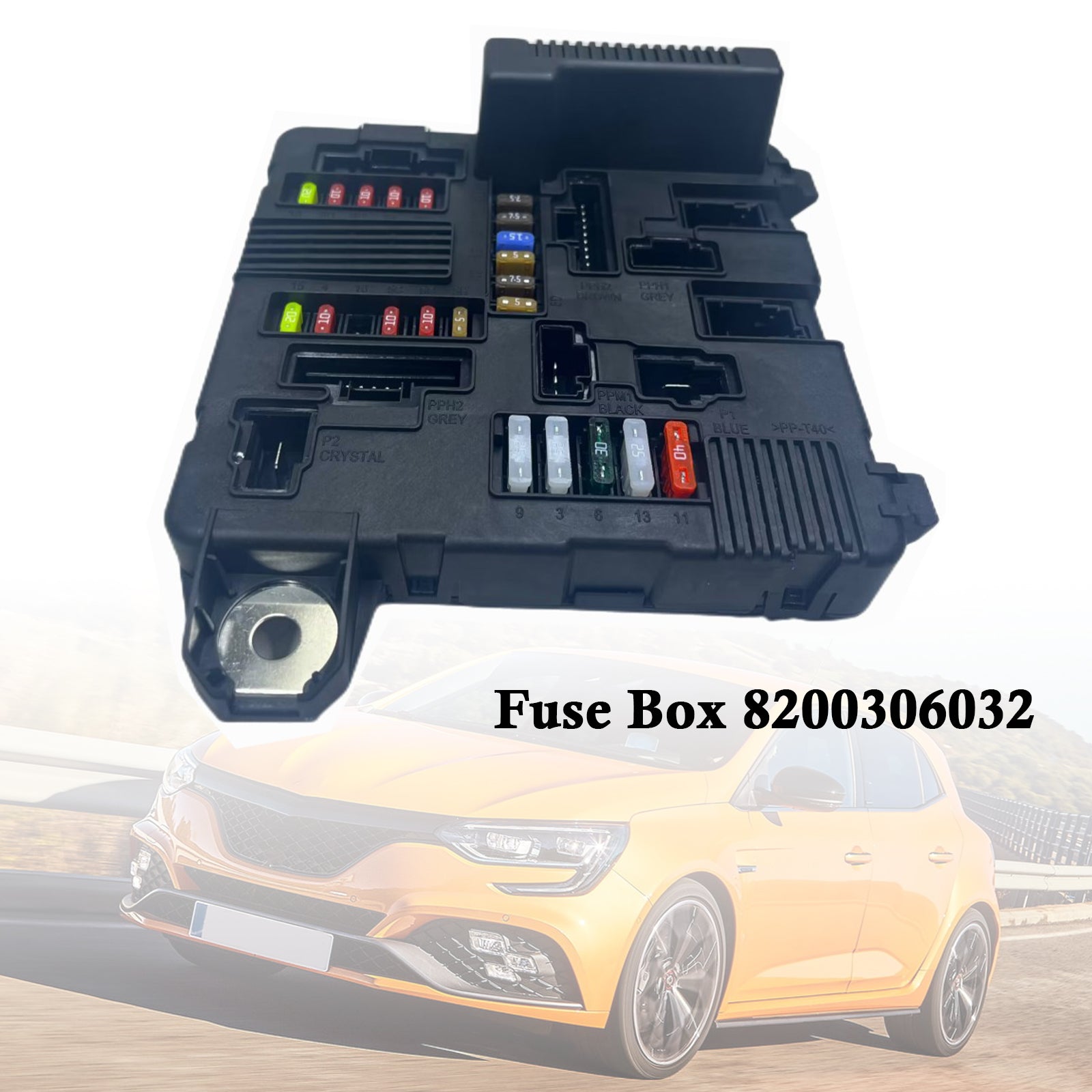 Renault Mégane II Scénic II Fuse Box Module BSM 8200306032