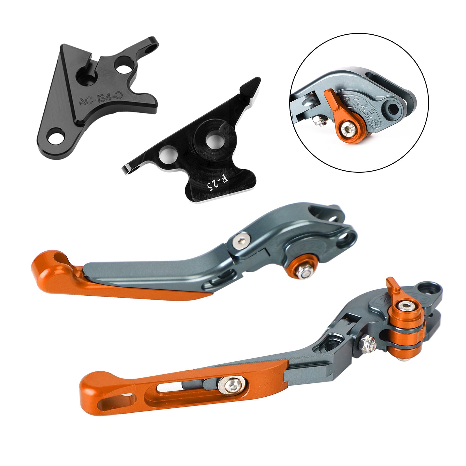 2021-2023 HONDA CB350 Hness GB350 CB350 Palanca de freno de embrague ajustable