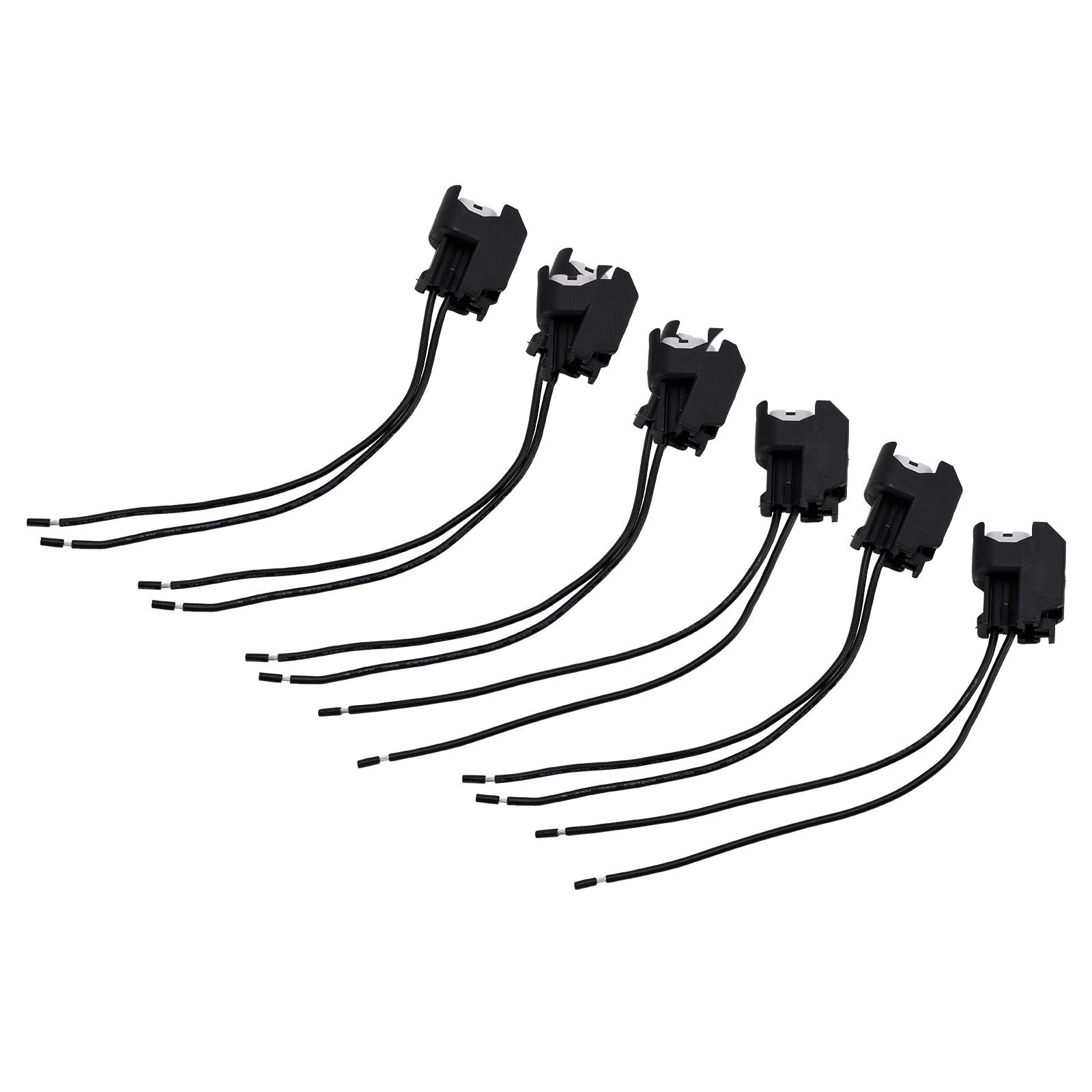 6-EV6 Injecteur de carburant Connecteur Plug Clip Pig Laton Disconnect rapide Fit Hyundai