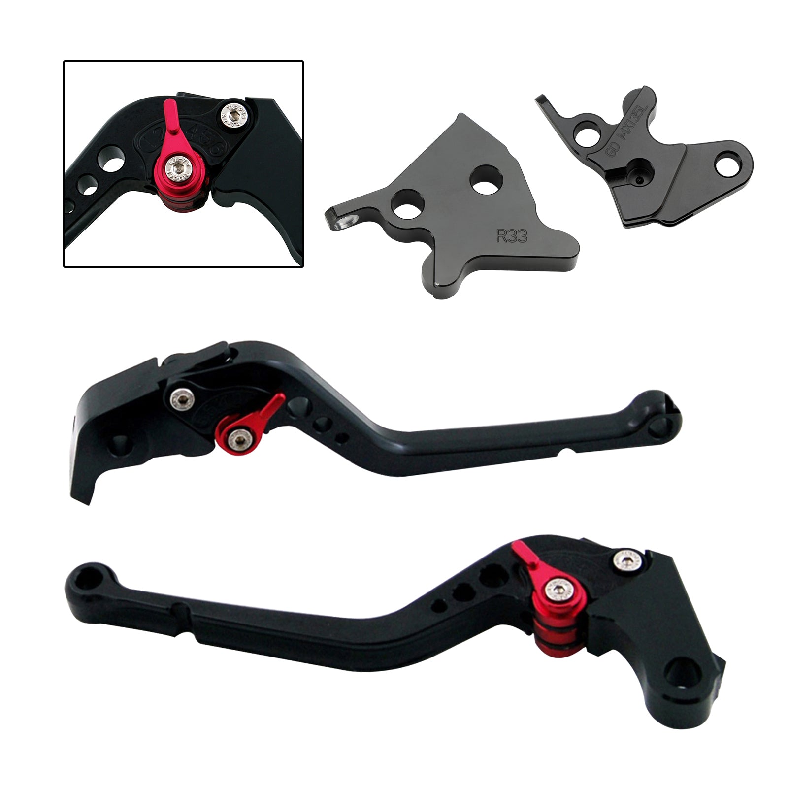 2005-2014 Yamaha YBR125 Lang clutchbremsespak