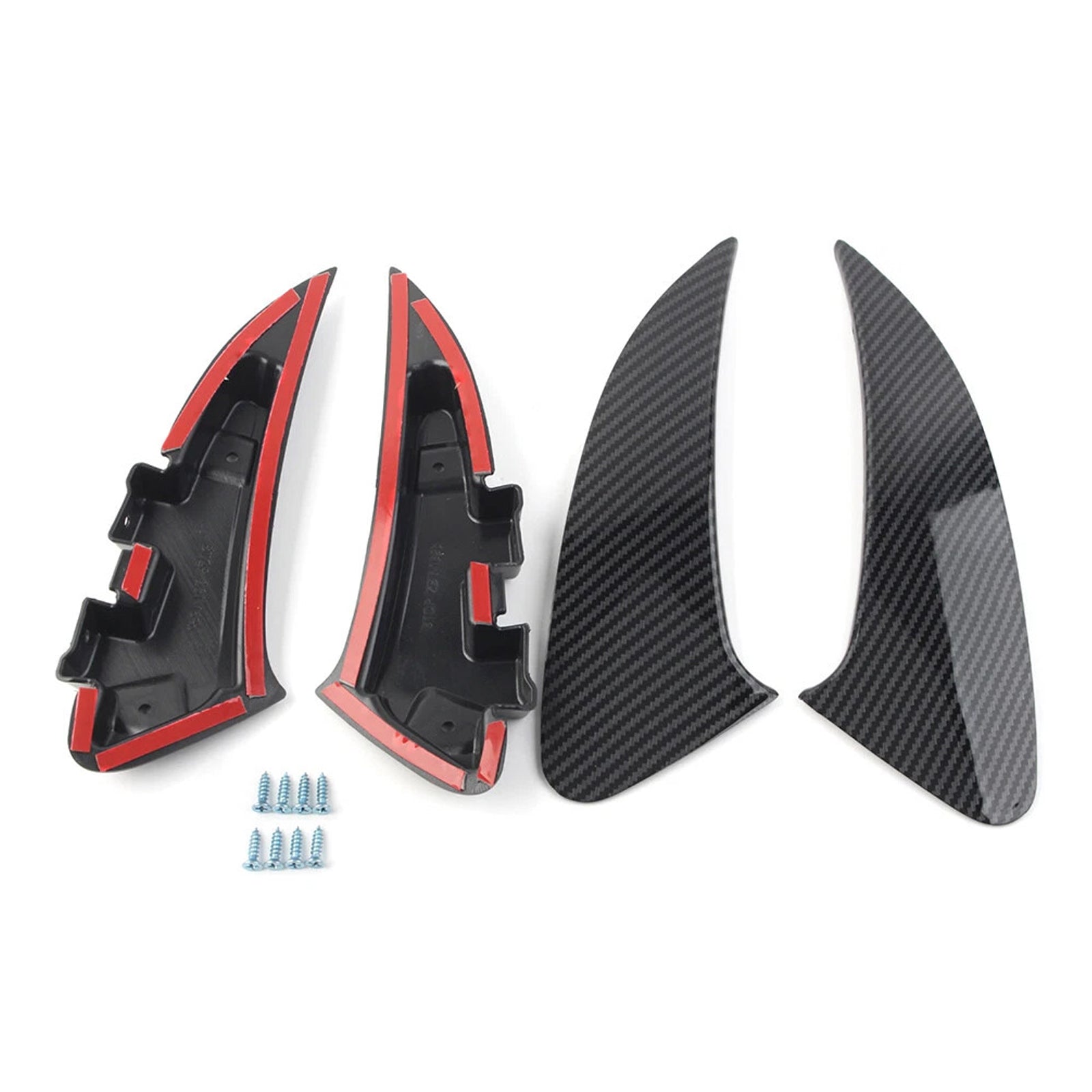 Couvercle de ventilation arrière de l'aspect du carbone pour Benz CLA C118 CLA45 AMG 2020+