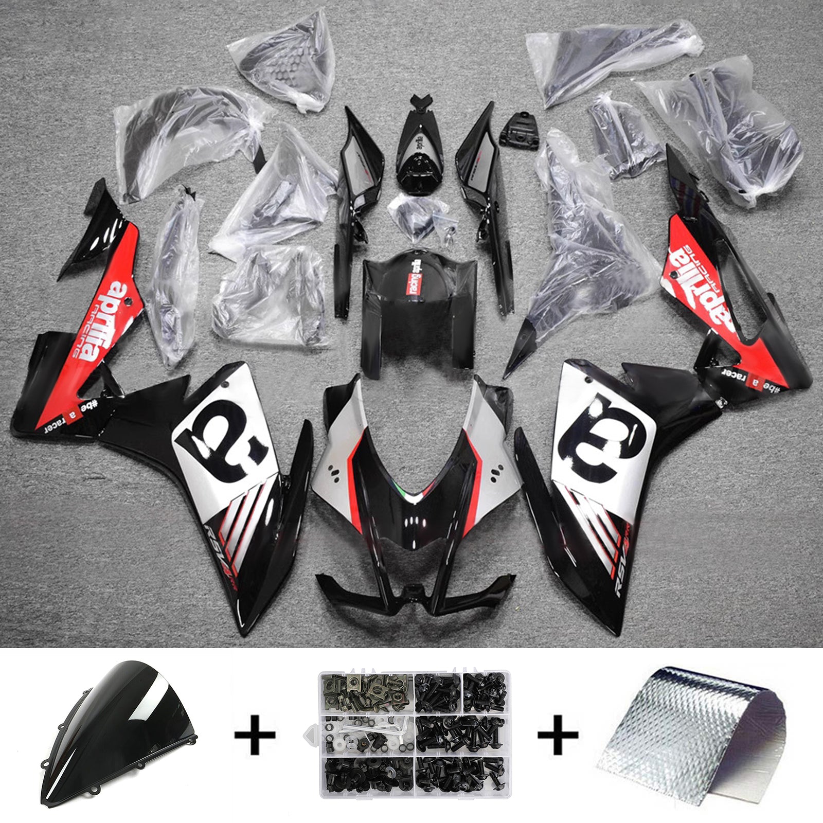 2016-2020 Aprilia RSV4 1000 Injection Fairing Kit Bodywork Plastic