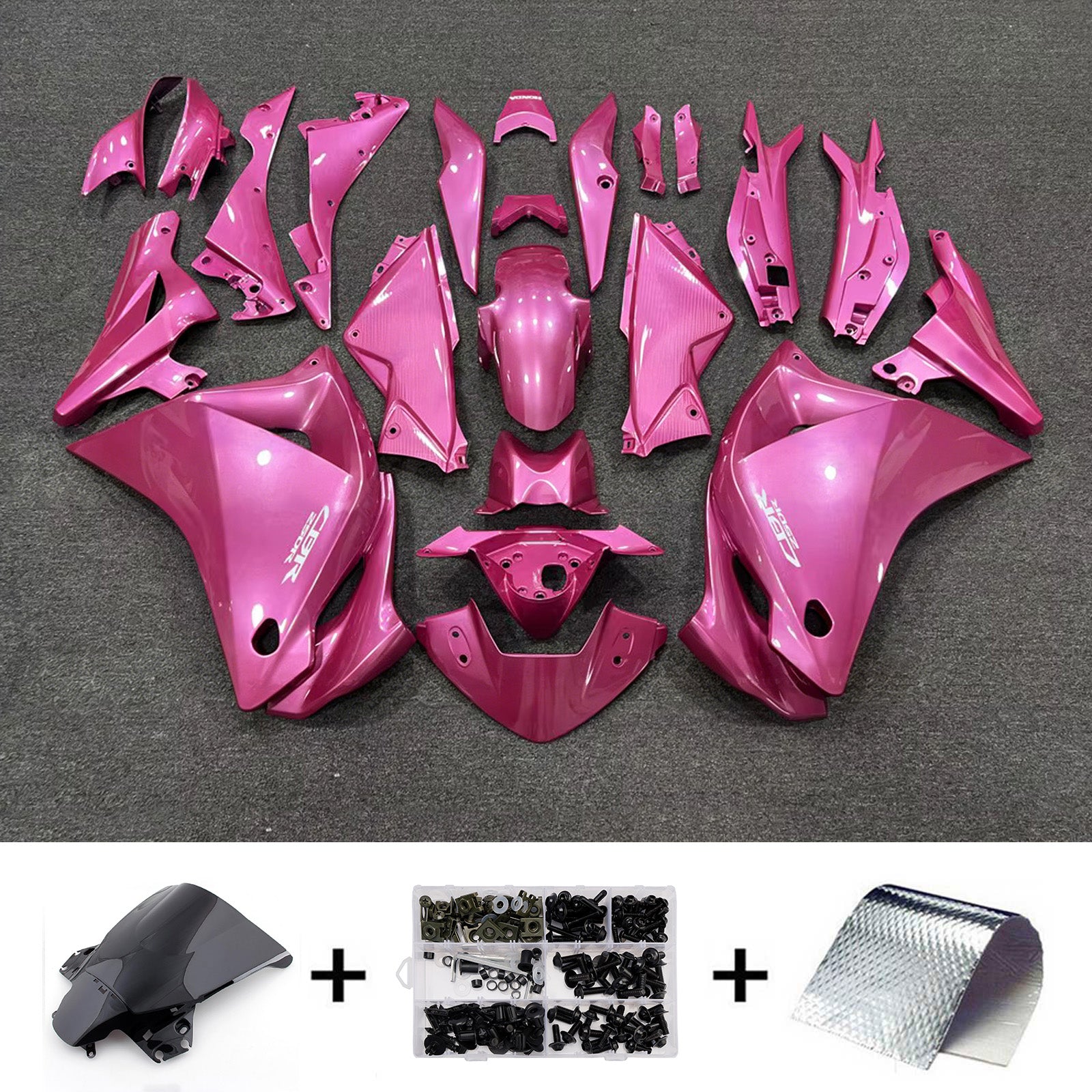Injection Fairing Kit Bodywork Plastic ABS For Honda CBR250R 2011-2015