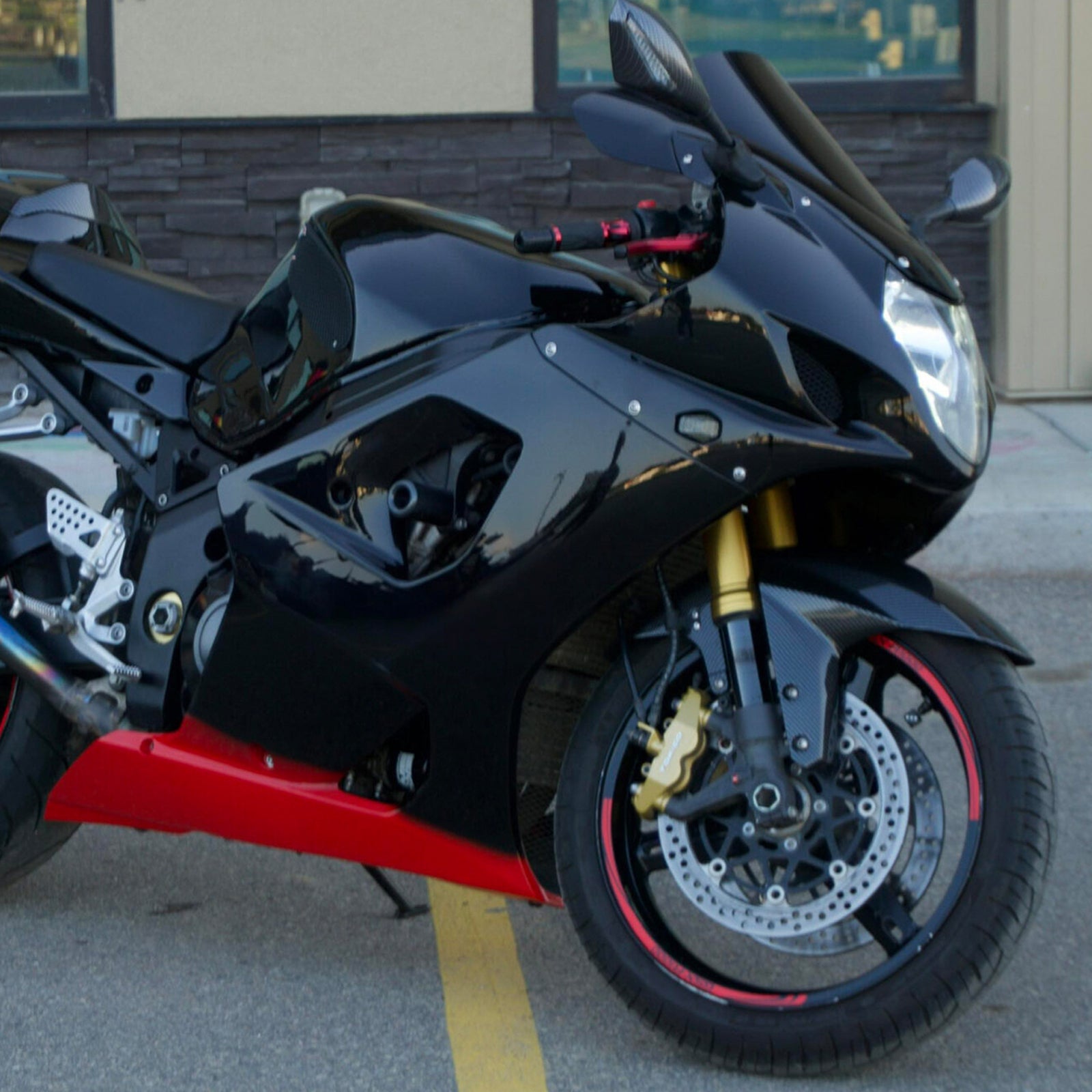 Kit de carenagem de injeção Abs de plástico para Suzuki GSXR1000 2003-2004 K3