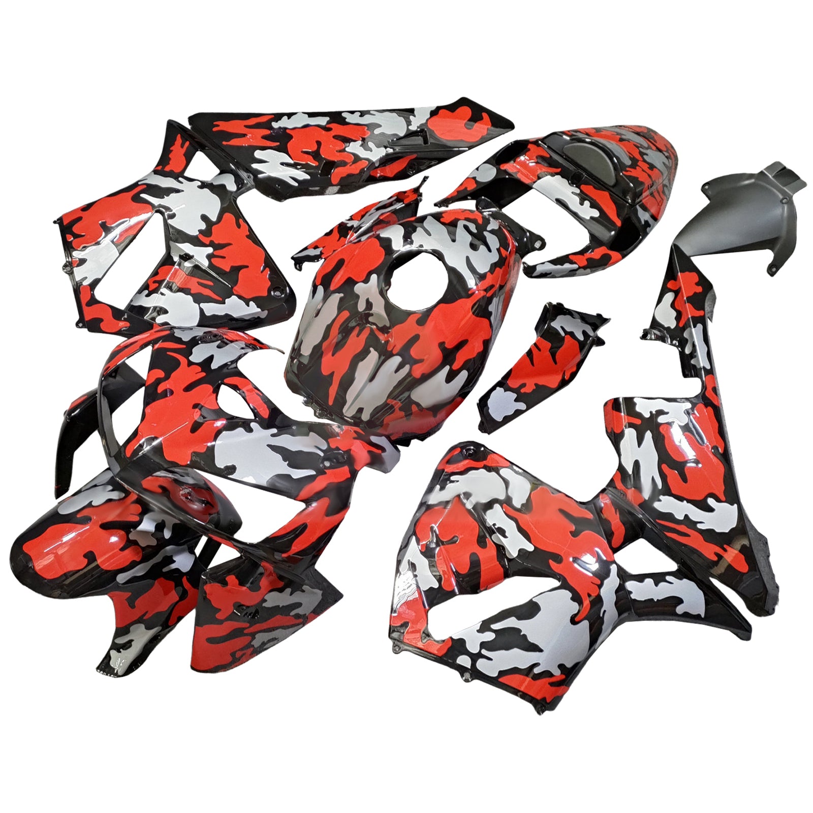 Injektionsmässa Kit Bodywork Plastic ABS för Honda CBR600RR 2005-2006 F5