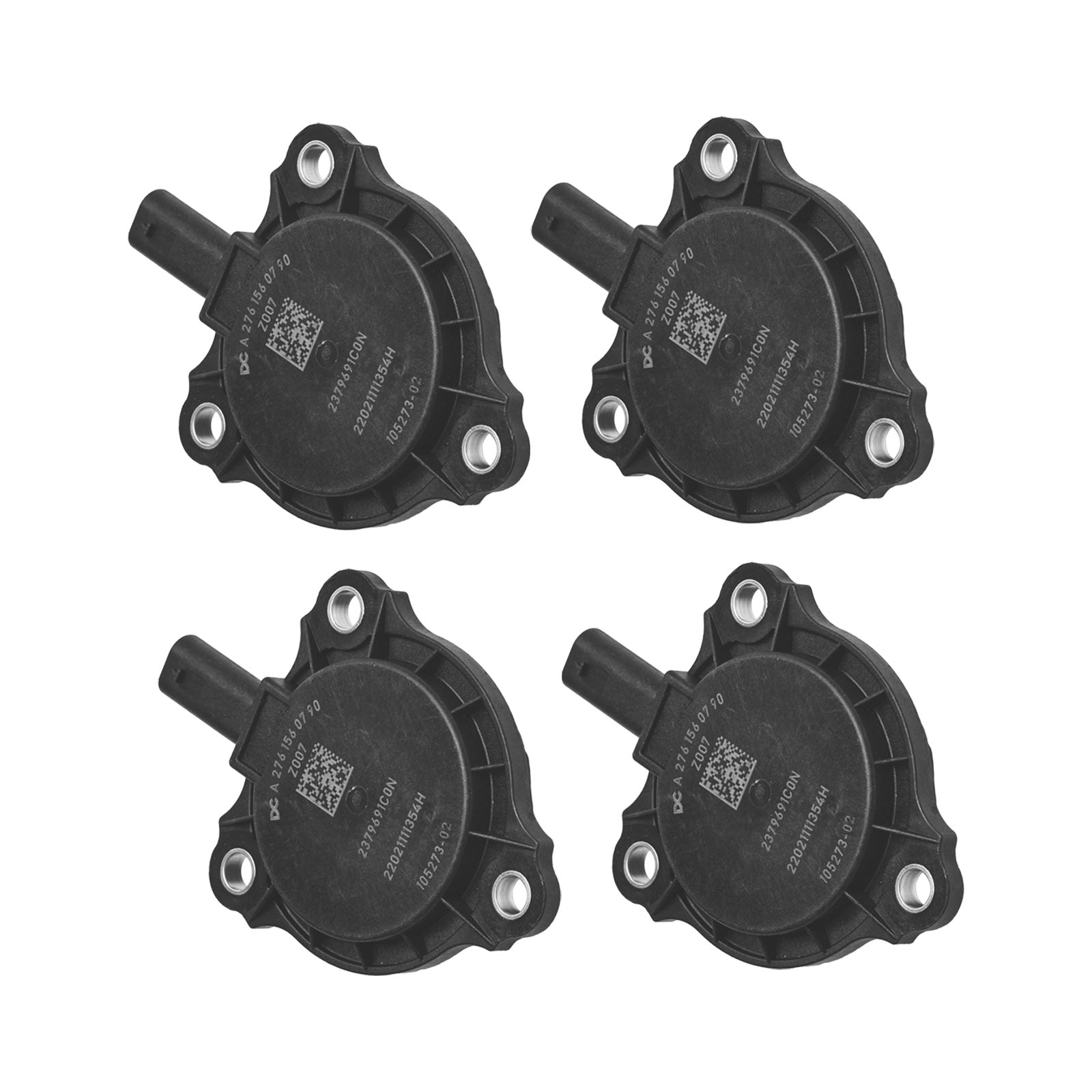 4PC Nokkenas Richter Magneet Solenoid voor Mercedes-Benz C E CL CLS G 2761560490