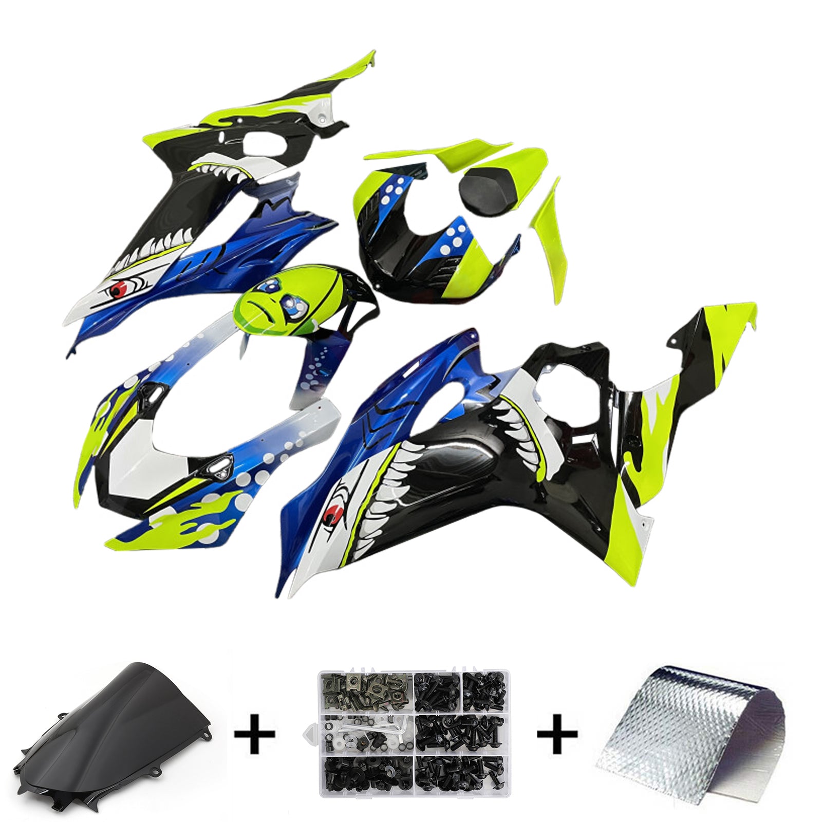 2017-2023 Yamaha YZF-R6 Injection Fairing Kit Bodywork Plastic ABS