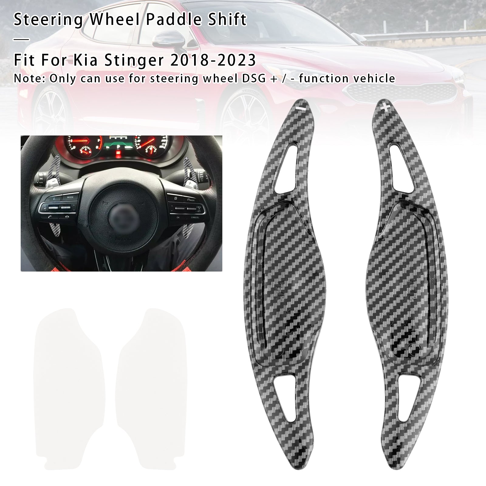 2018-2023 Kia Stinger stuurschakelpaddles