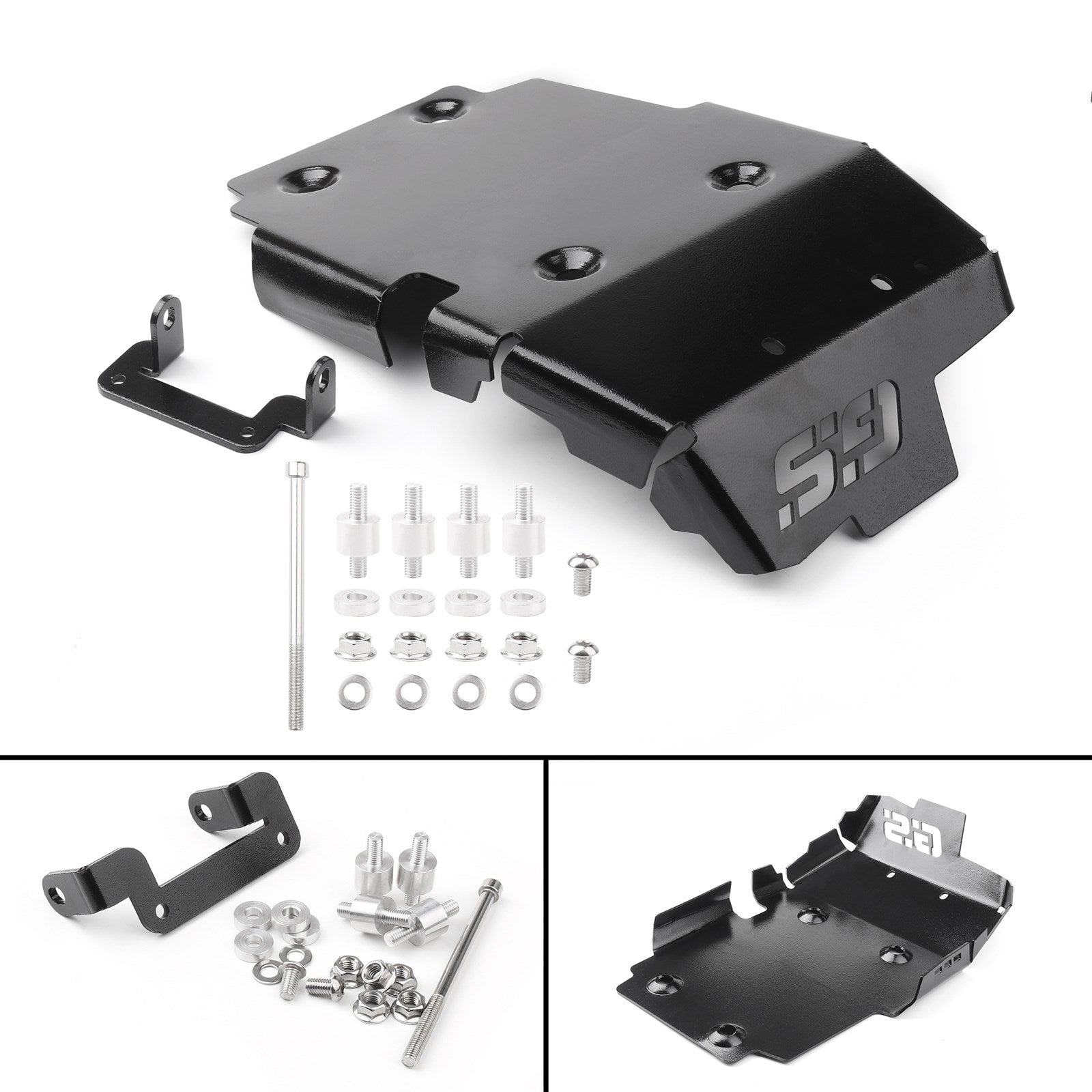 Jeu de plaques de protection de protection de moteur pour BMW F650 F700 F800 GS 2008 – 2017