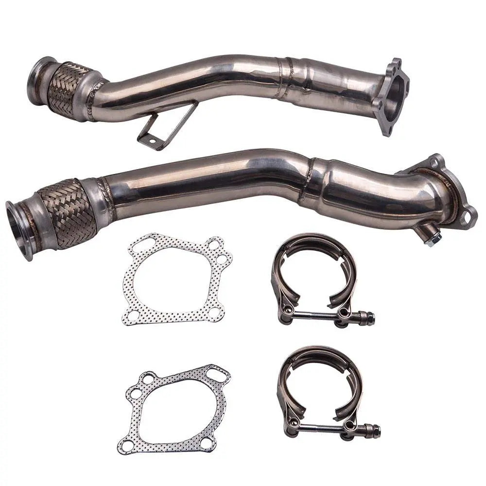 Tuyau d'échappement sans catalyseur pour Audi S4 B5 A6/Allroad C5 2.7L Turbo (1997-2005) K04/RS6 3"-2.5"