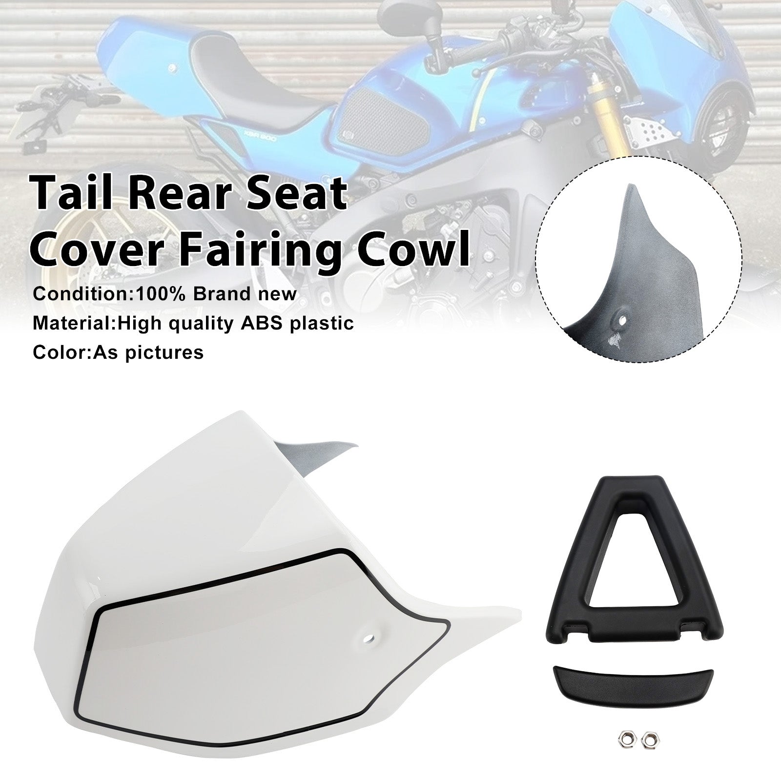Housse de carénage de siège arrière pour Yamaha XSR900 2022 – 2025