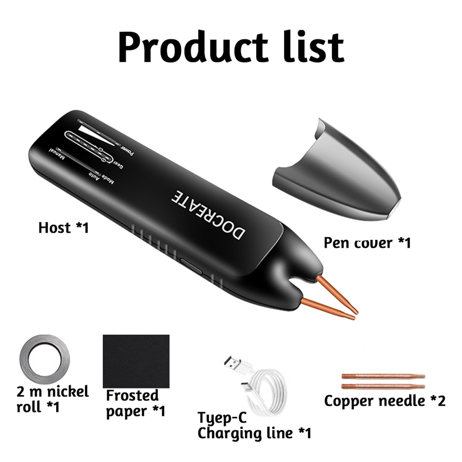 Mini soldador portátil por puntos, herramienta DIY, máquina de soldadura con batería, 11 engranajes ajustables