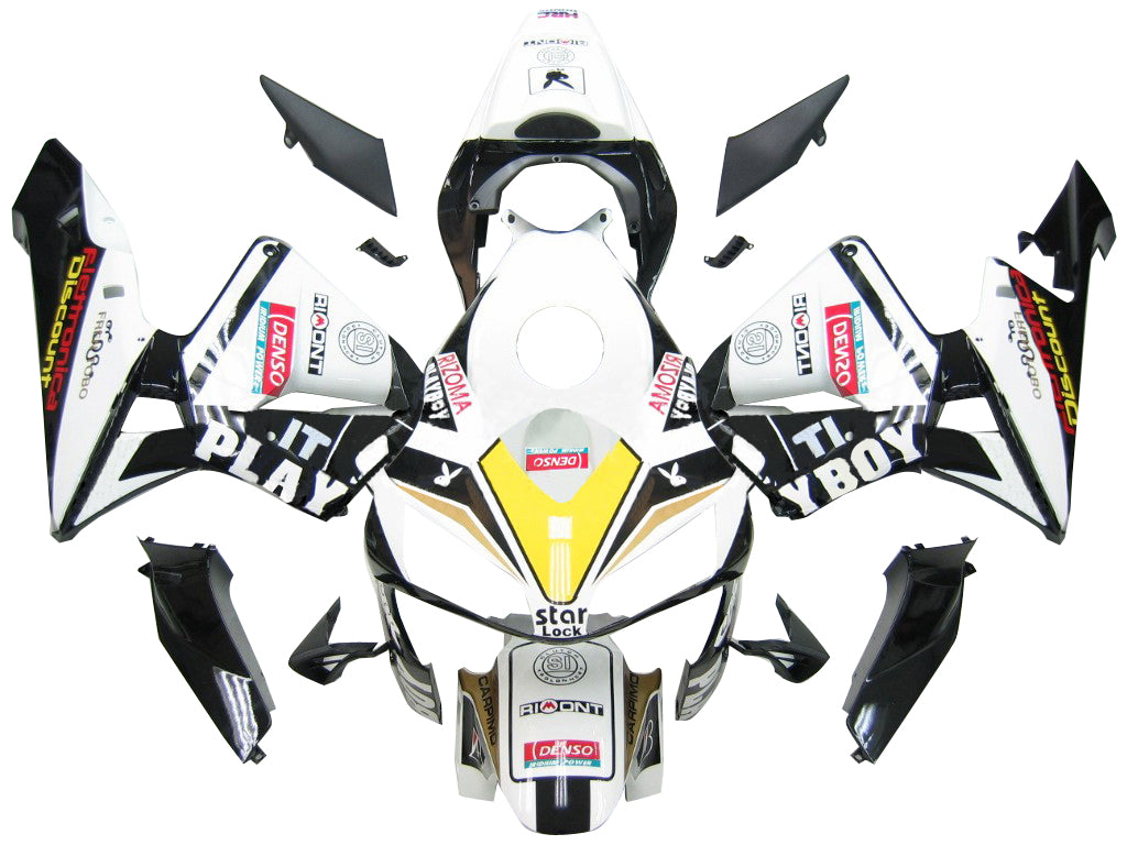 2003-2004 Honda CBR 600 RR meerkleurige Playboy Racing stroomlijnkappen algemeen