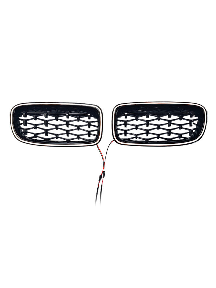 Diamond Front Kidney Grille Grill Fit BMW 3 Series F30 F31 F35 2012-2019
