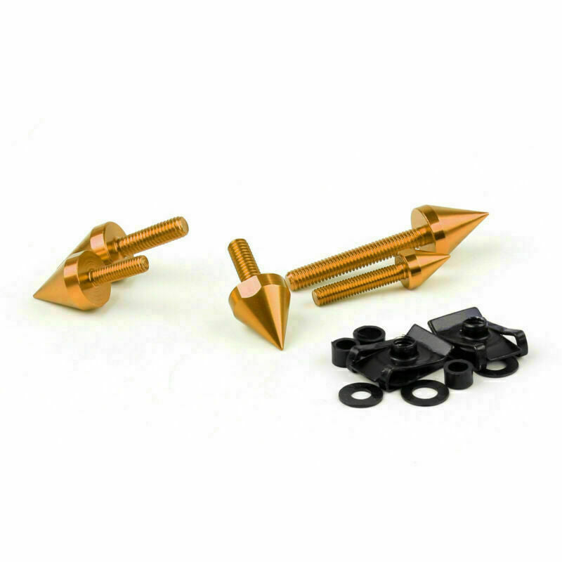 Fairing Bolts Complete Fasteners Kit Spike /A5 Screws Japanese Gold Sportbikes