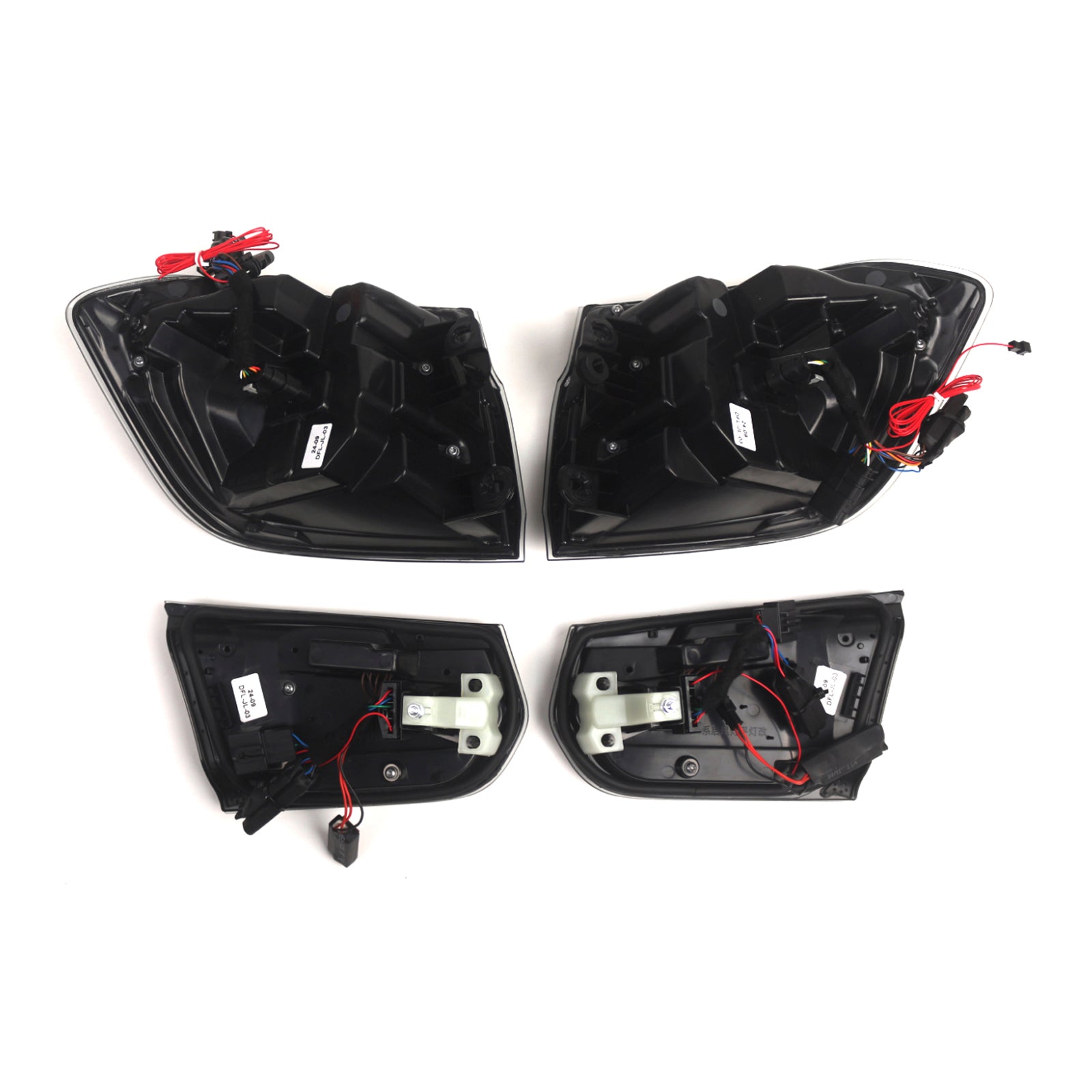 L&Zadné svetlá R s dymovými LED diódami pre BMW 3 F30 F80 M3 2013-2018