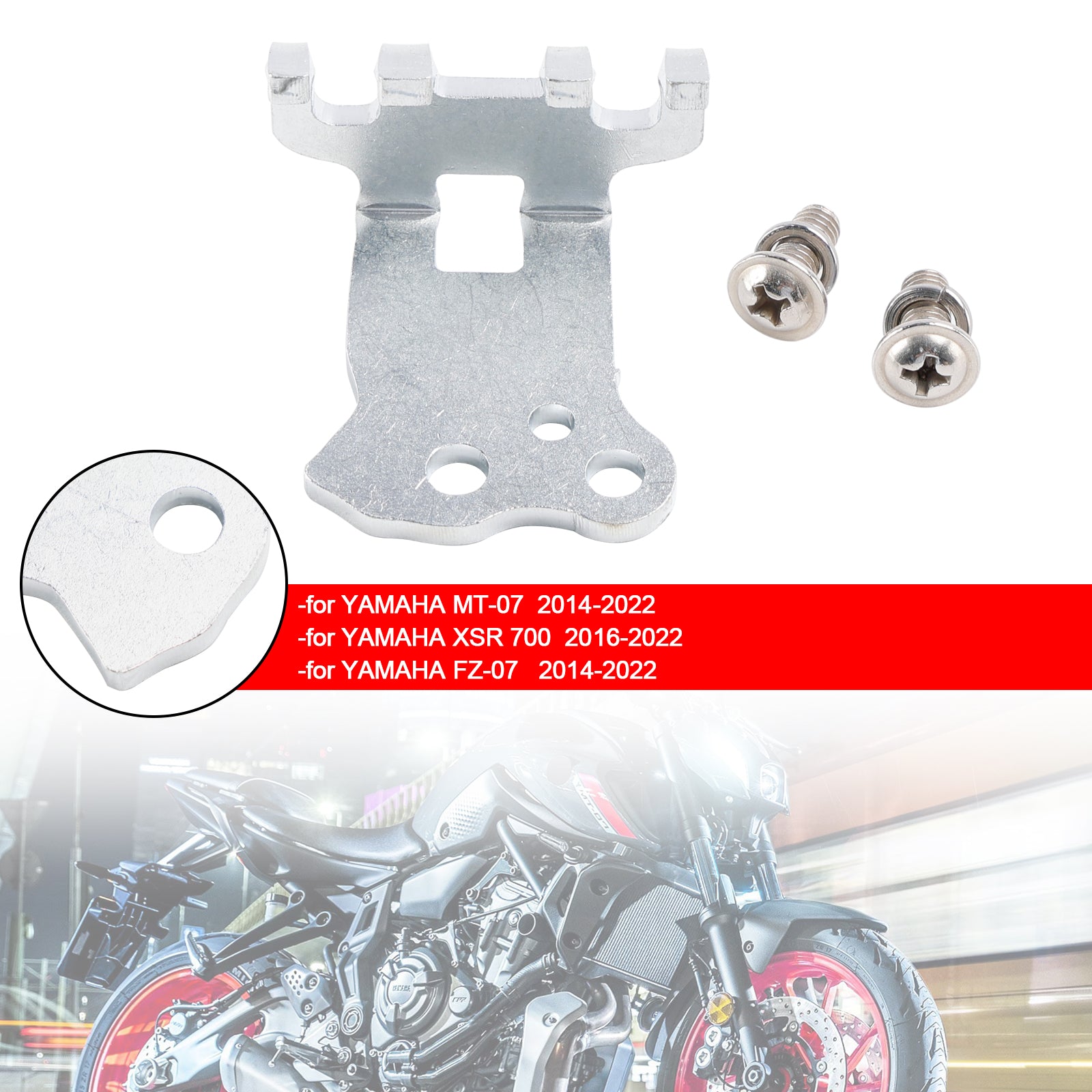 Pièces de corps d'accélérateur, plaque De restriction, adaptées à YAMAHA MT-07 FZ-07 XSR700 2014 – 2022