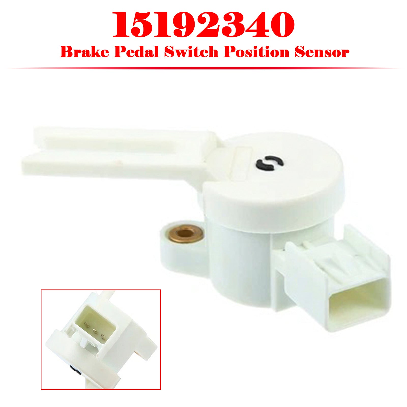 Brake Pedal Switch Position Sensor for Chevrolet HHR 2008-2011 15192340