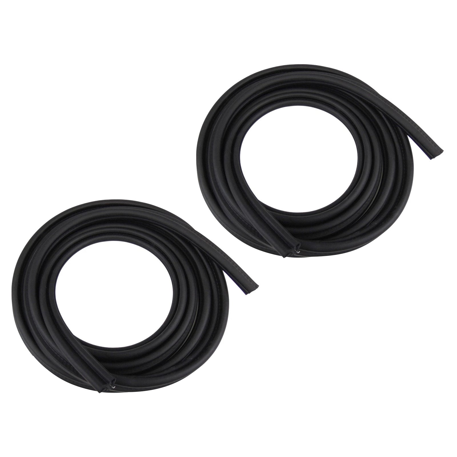 2Pcs Front Left+Right Door Weatherstrip Seal For Chevy Colorado S10 GMC Sonoma
