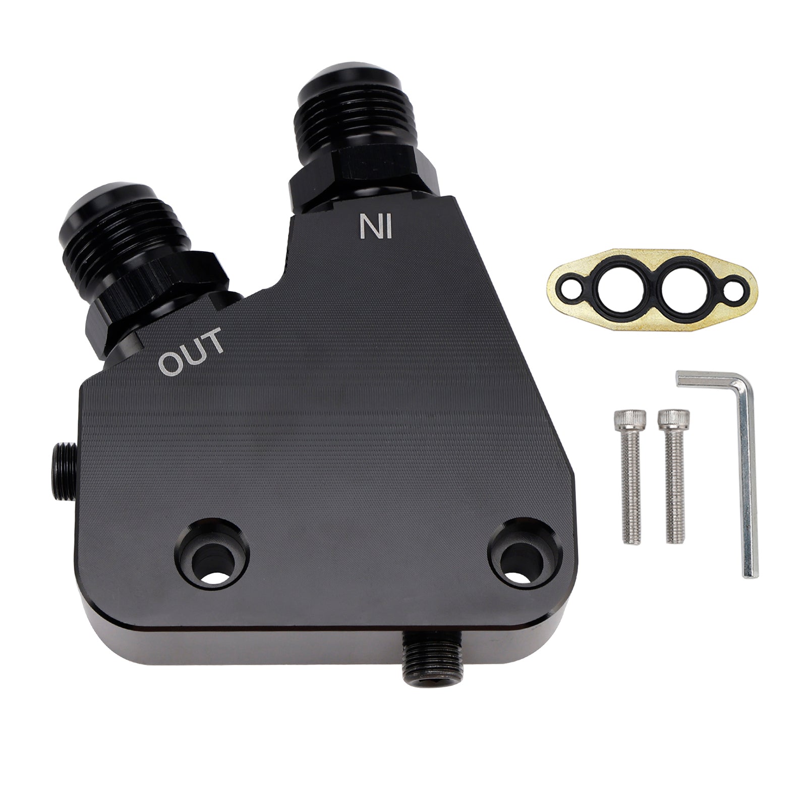 2005-2019 Corvette GM LS LS1 LS2 LS3 LS6 (5-Pack) Engine Oil Cooler Adapter Kit