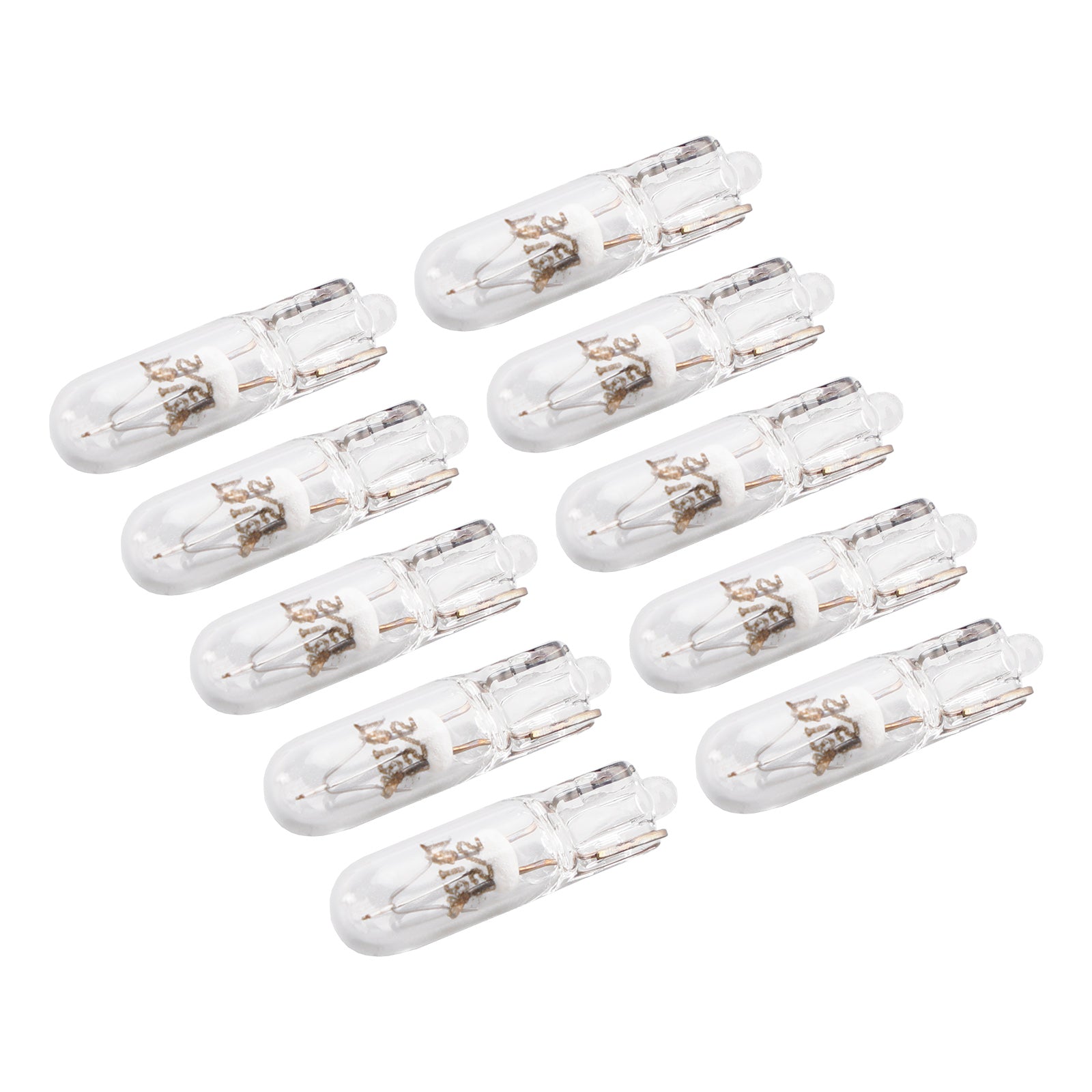 10 ks prístrojových svetiel W2*4,6 dňa 2722 T5 W2W 12V 2W pre OSRAM