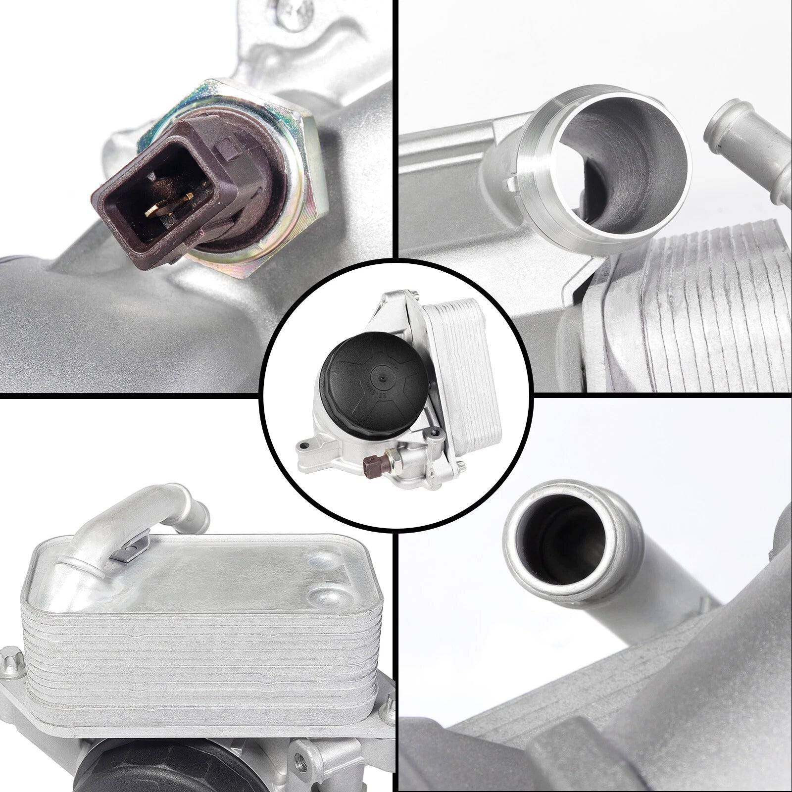 2011-2015 BMW X3 xDrive35i Sport Utility 4-Door Engine Oil Cooler Oil Filter Assembly 11428637812