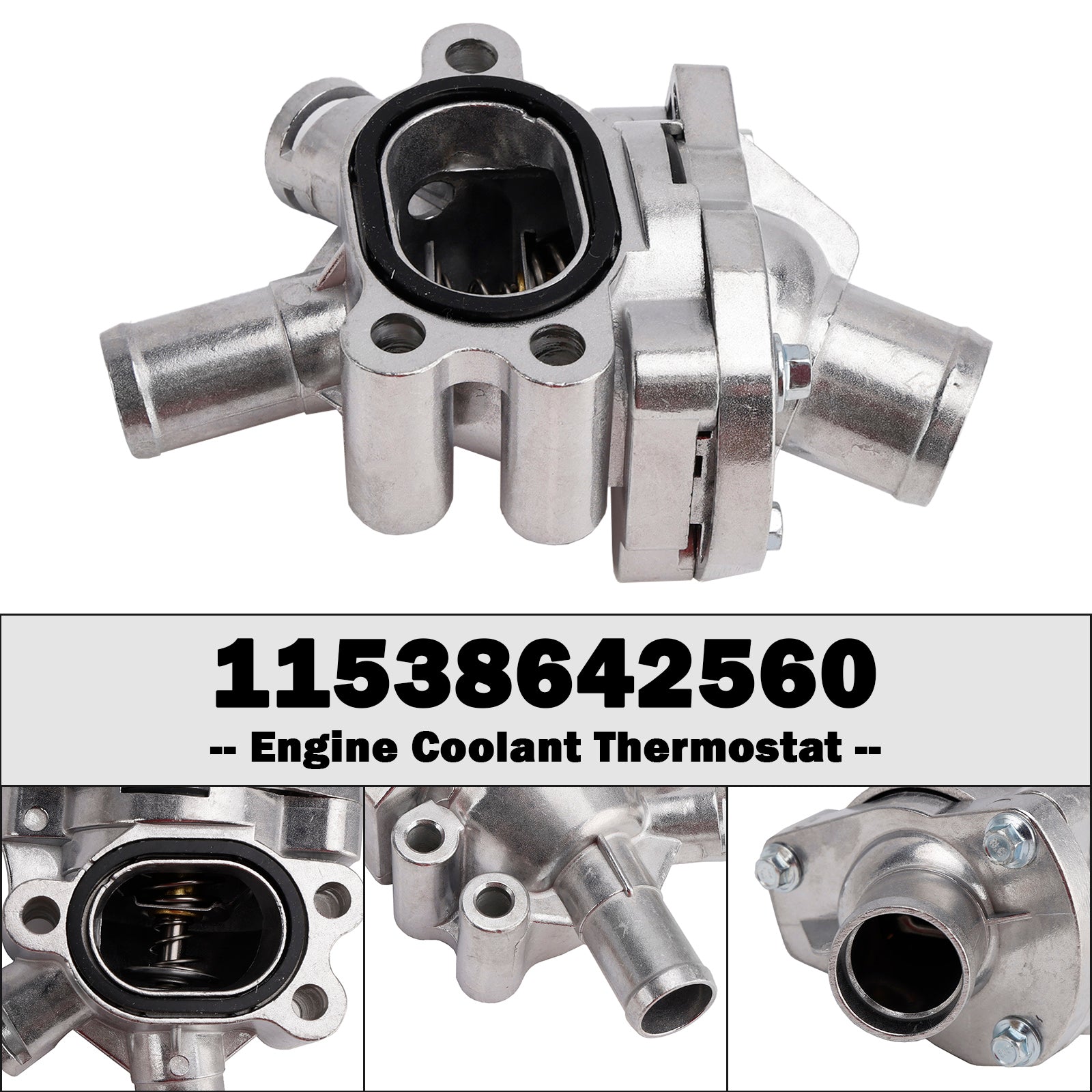31319606 Thermostat Housing Aluminum Upgrade Kit for Volvo C70 V50 S40 C30