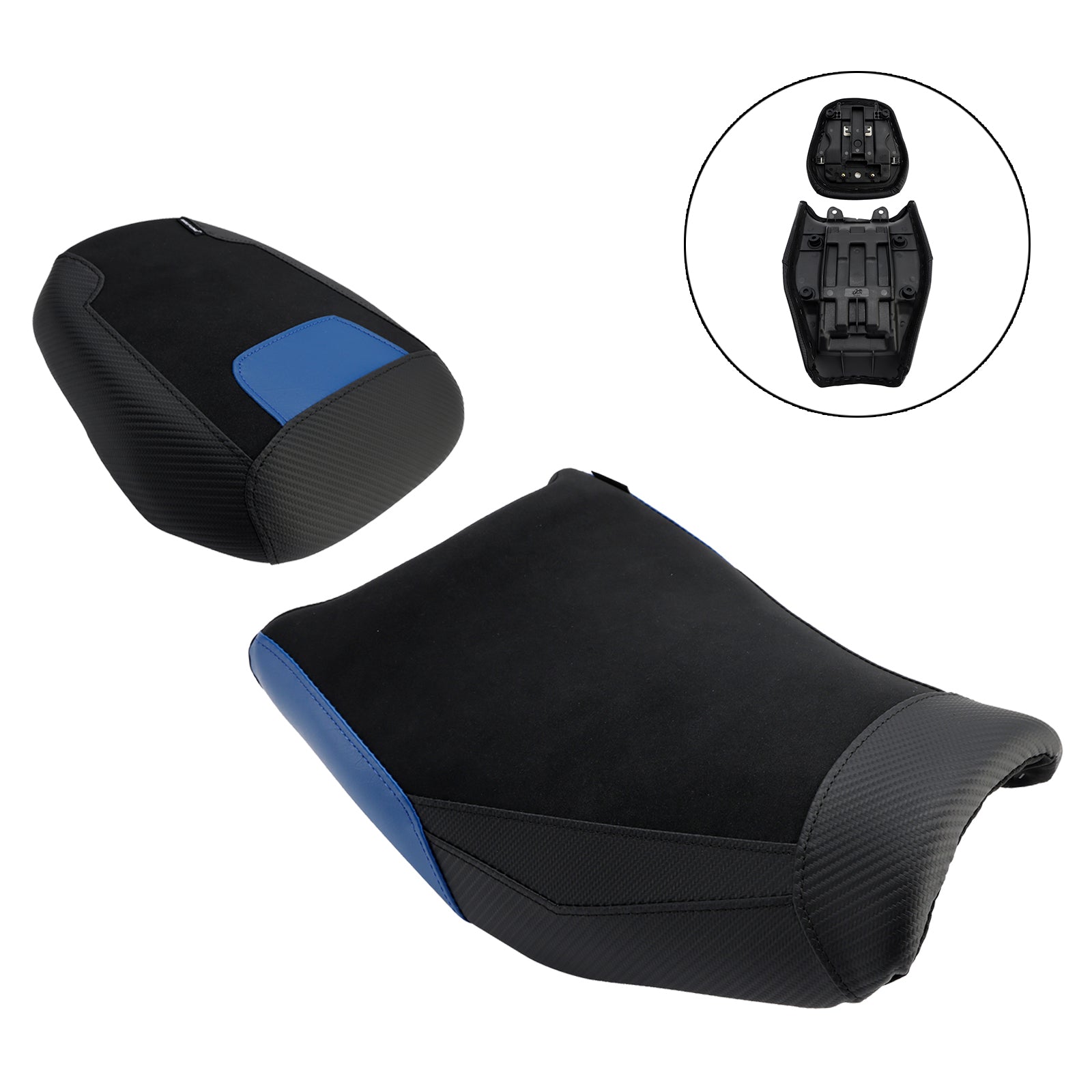 Front&Rear Raider Passenger Cushion Kit Blue For Suzuki V-Strom250Sx 2024-2025