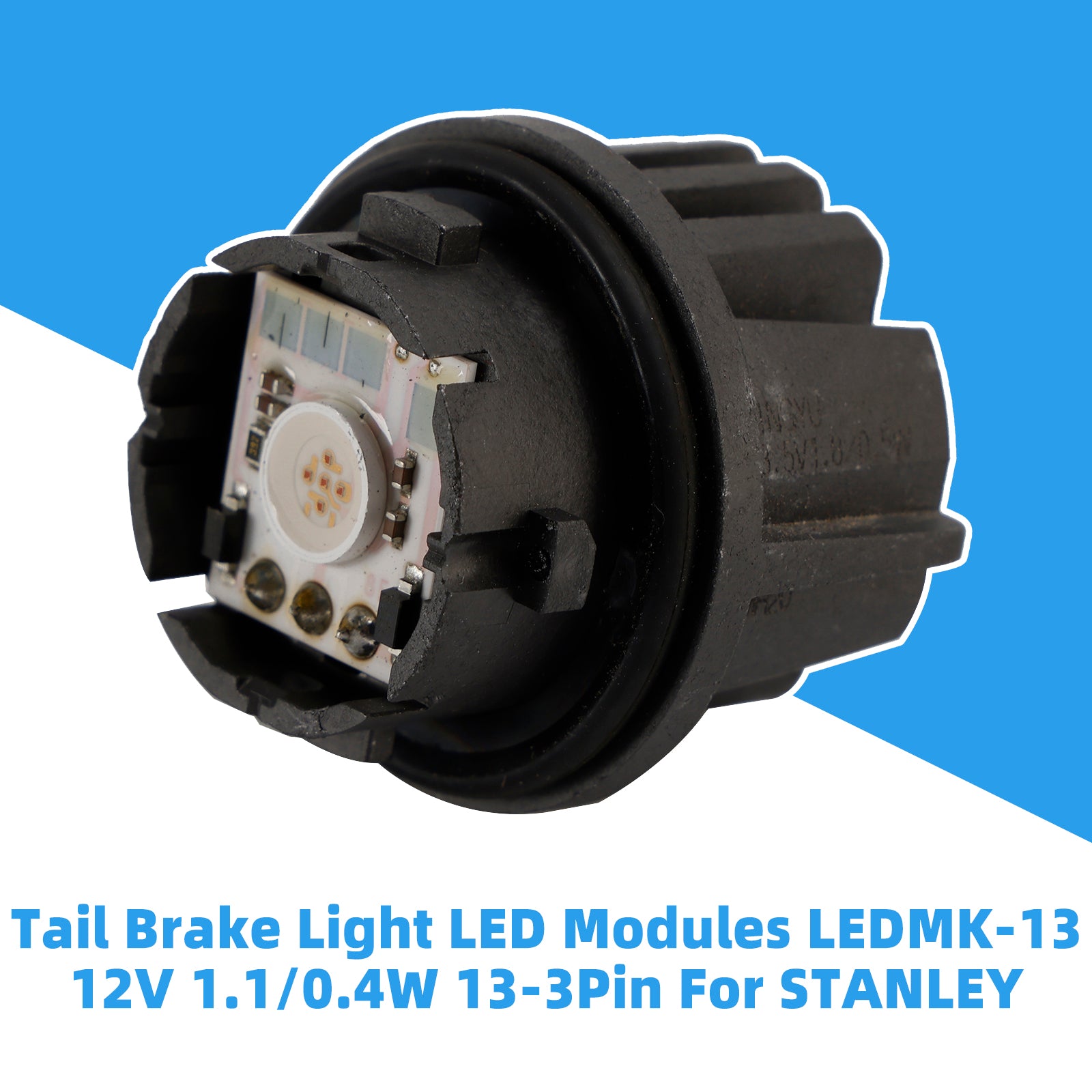 Moduly zadných brzdových osvetlených LEDMK-13 12V 1,1/0,4W 13-3PIN pre Stanley