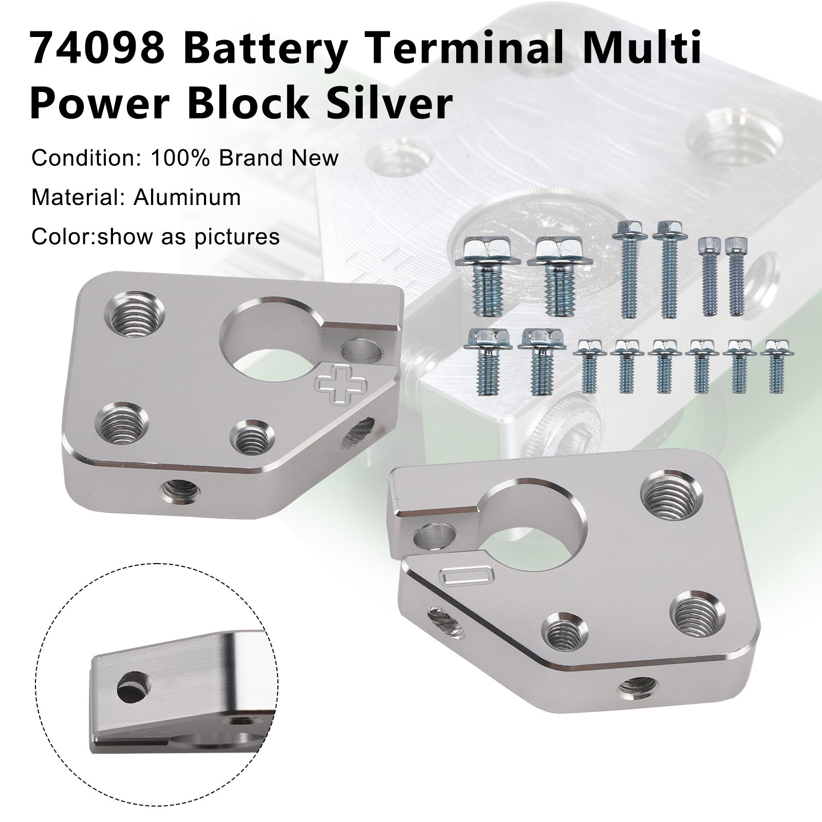 74098 Accuterminal Multi Power Block Zilver