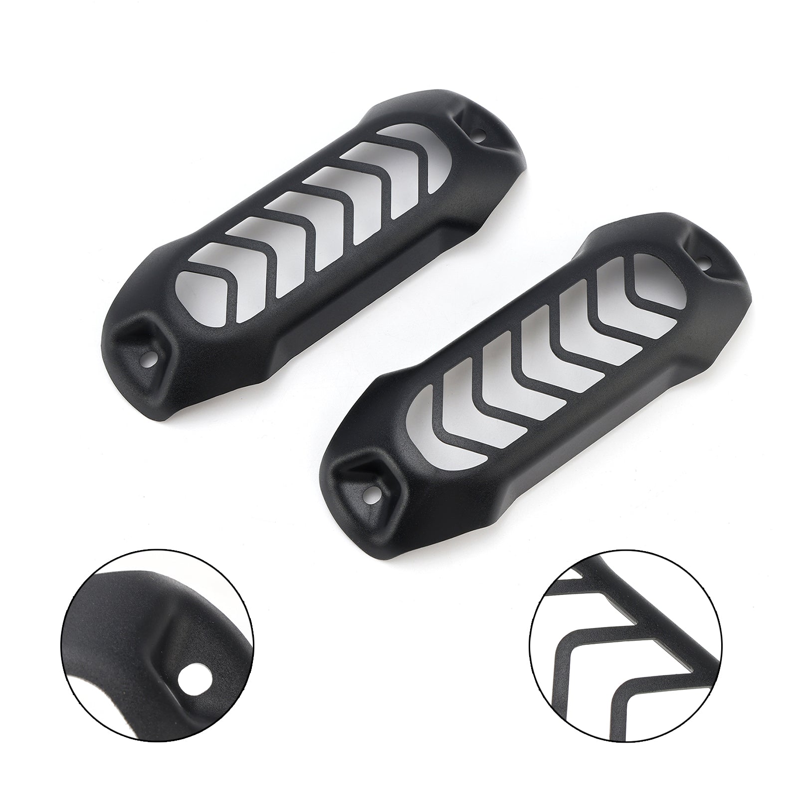 2024-2025 BMW R1300GS ADV LED Cover Cover Spot Spot Light Guard Grill Grill Black