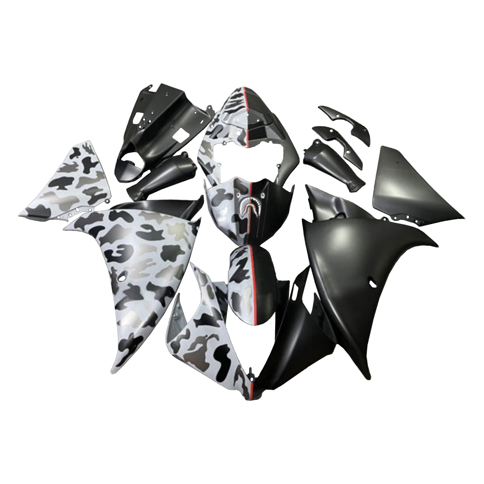 Injection Fairing Kit Bodywork Plastic ABS For Yamaha YZFR1 YZF-R1 2012-2014
